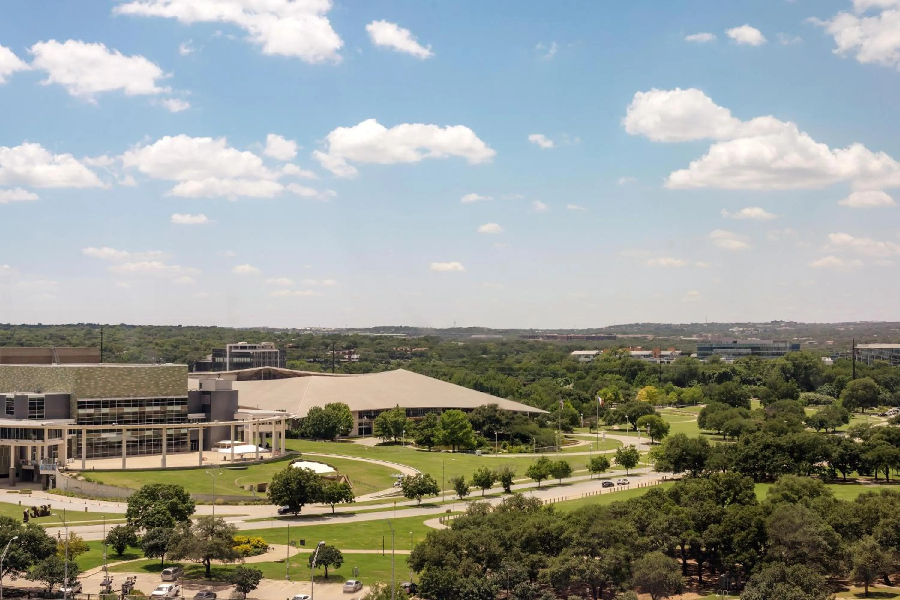 Location in Hyatt Regency Austin