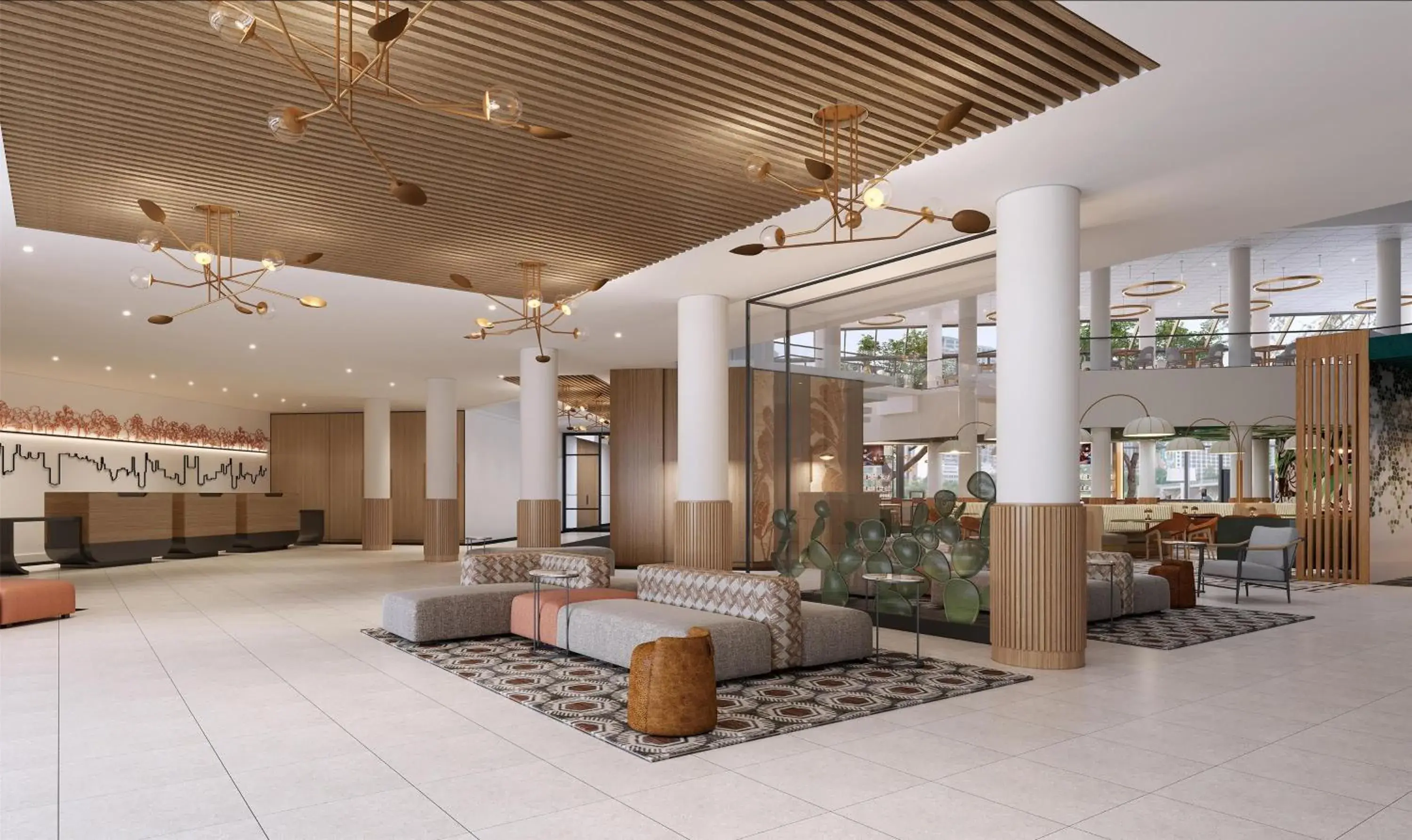 Lobby or reception in Hyatt Regency Austin Lobby or reception in Hyatt Regency Austin
