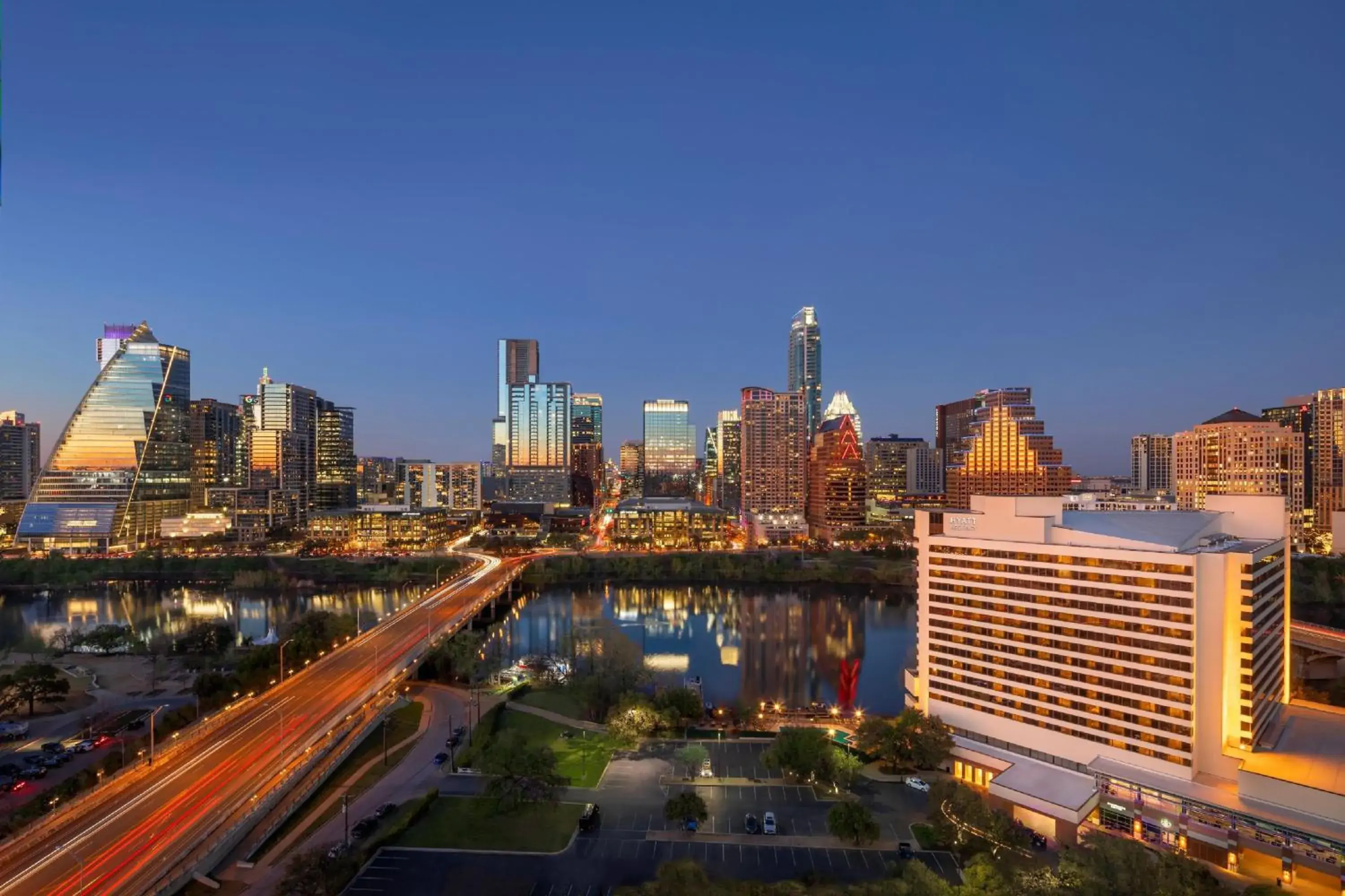 Property building in Hyatt Regency Austin Property building in Hyatt Regency Austin