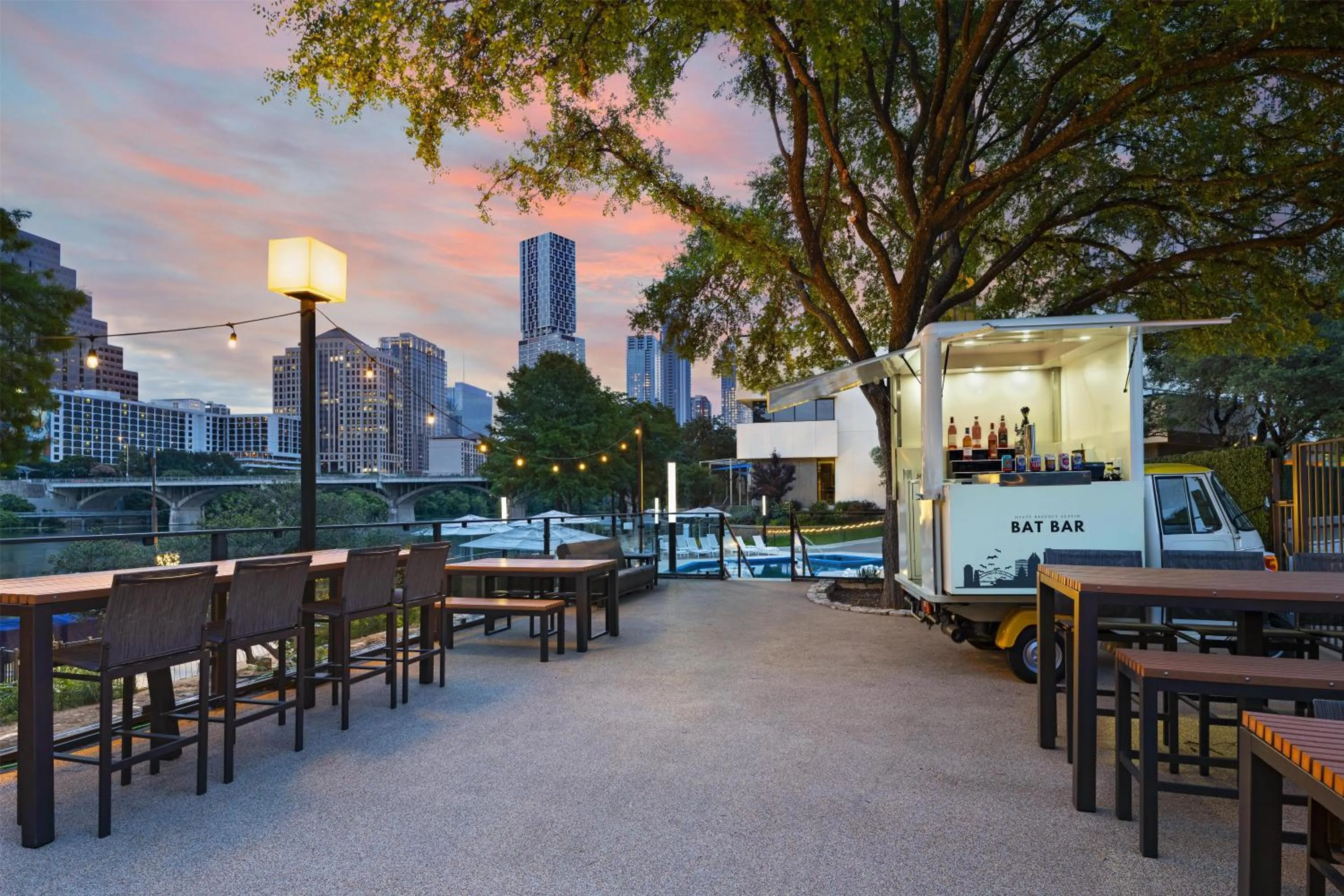 Patio in Hyatt Regency Austin