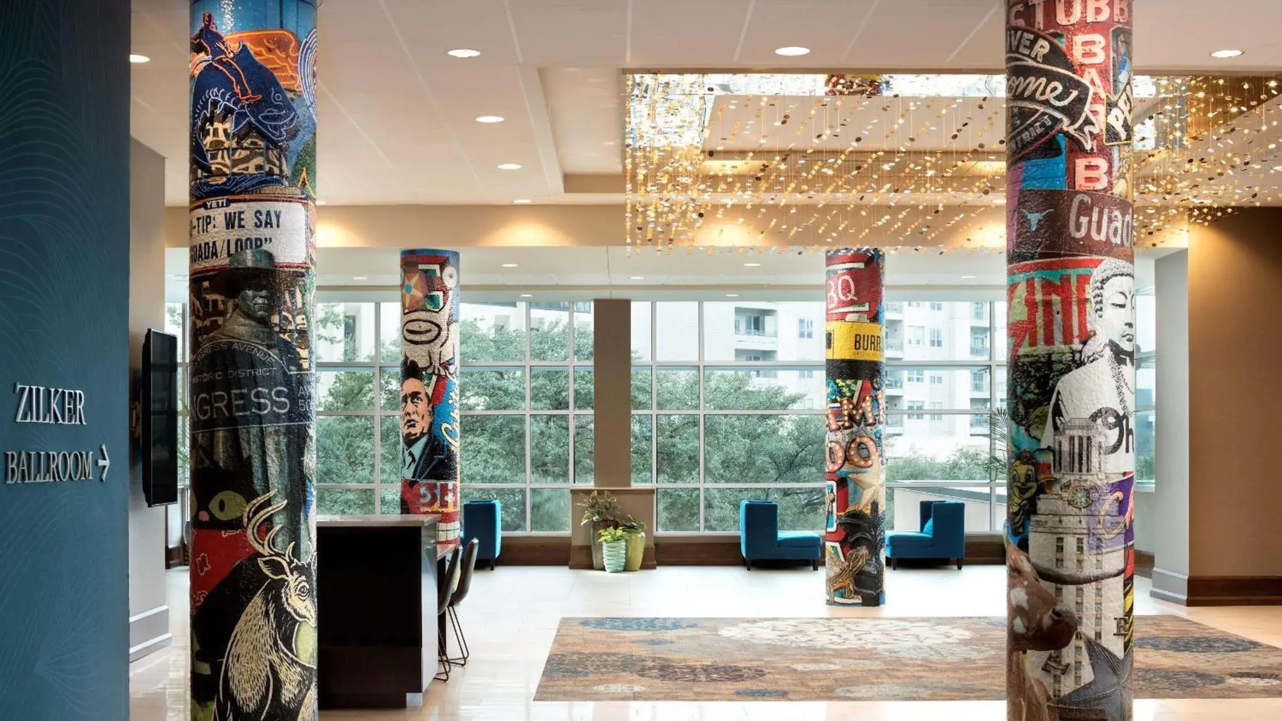 Lobby or reception in Hyatt Regency Austin Lobby or reception in Hyatt Regency Austin