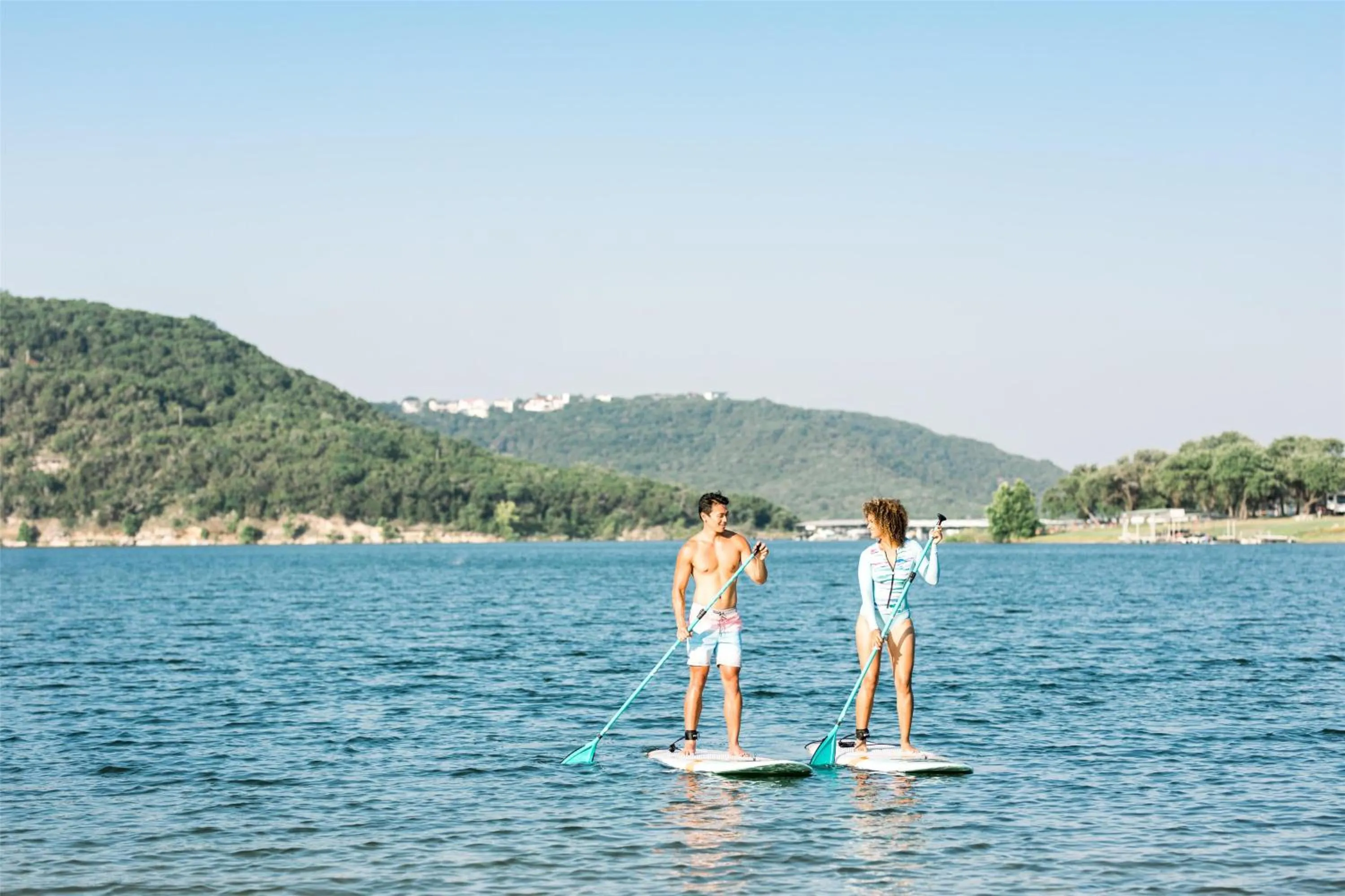 Natural landscape in Hyatt Regency Austin
