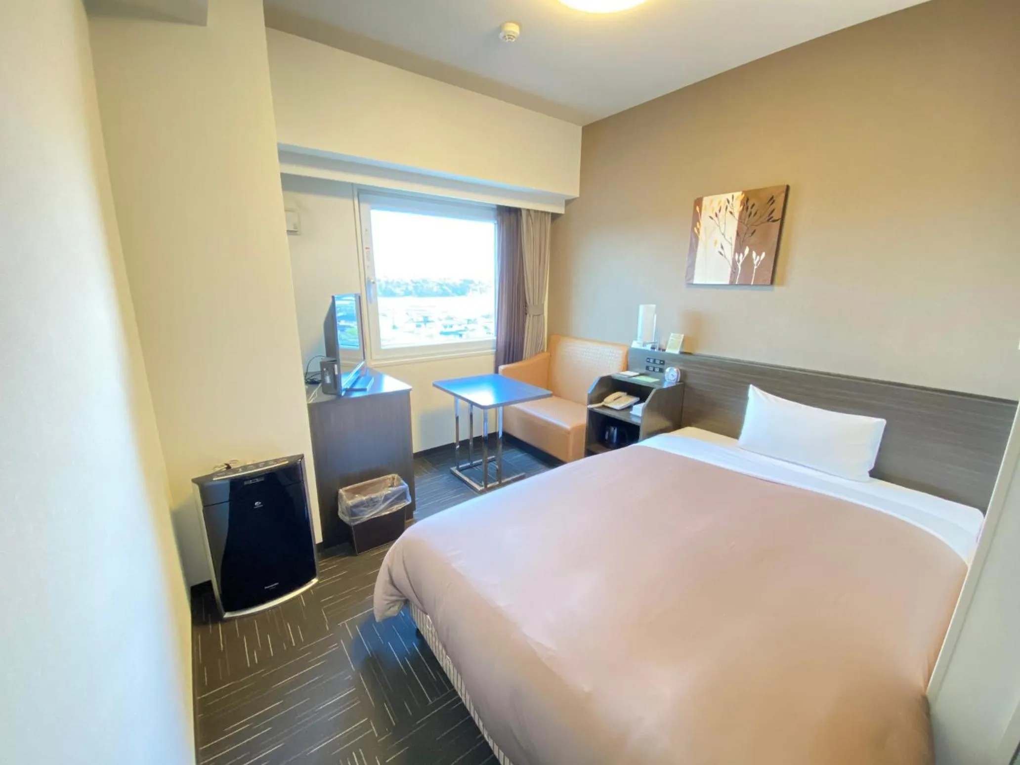 Bedroom, Bed in Hotel Route-Inn Sendai Taiwa Inter