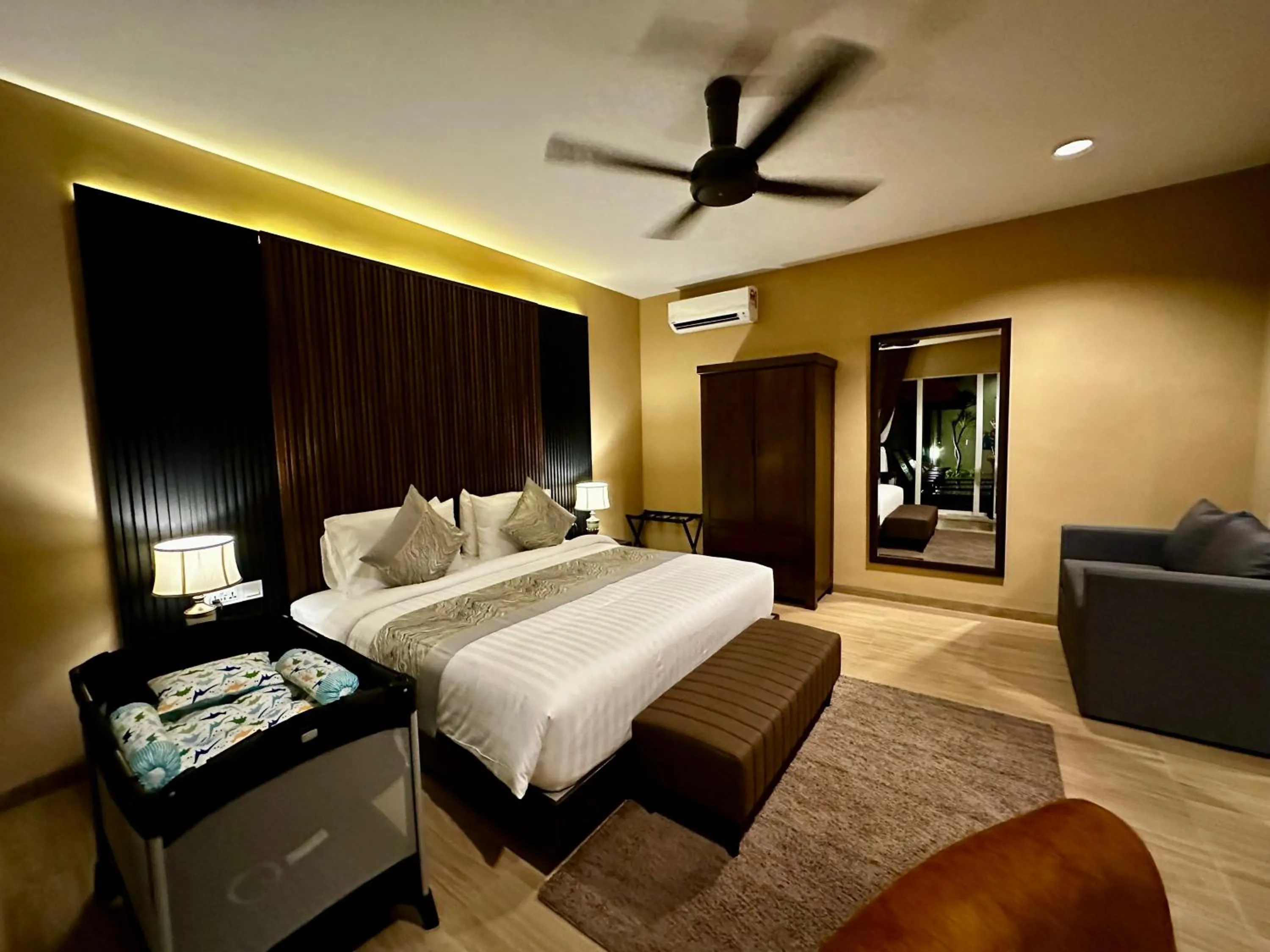 Bed in The Paddy Field - Private Pool Villas