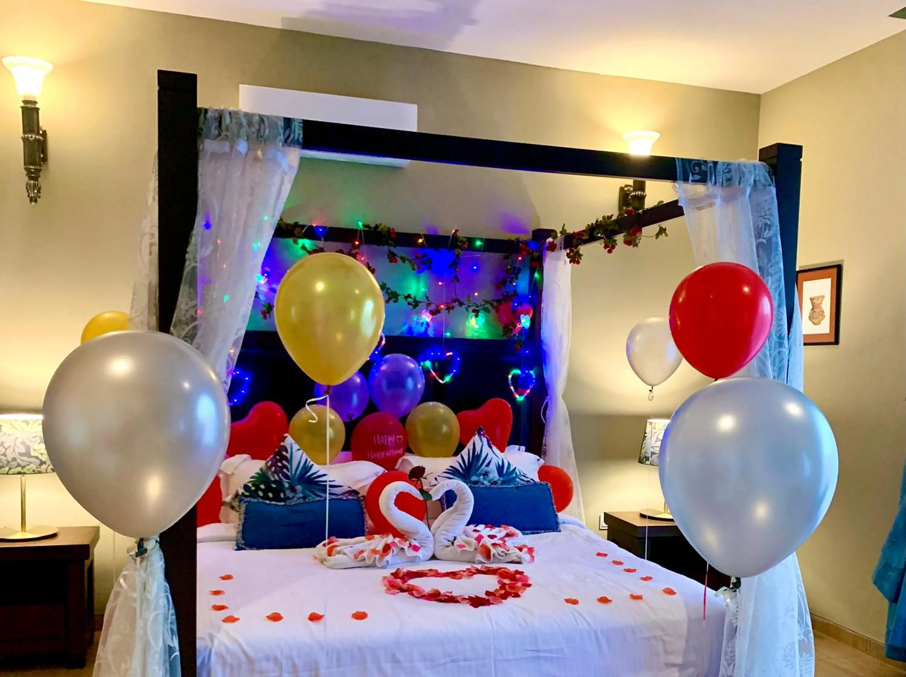 Bed in The Paddy Field - Private Pool Villas