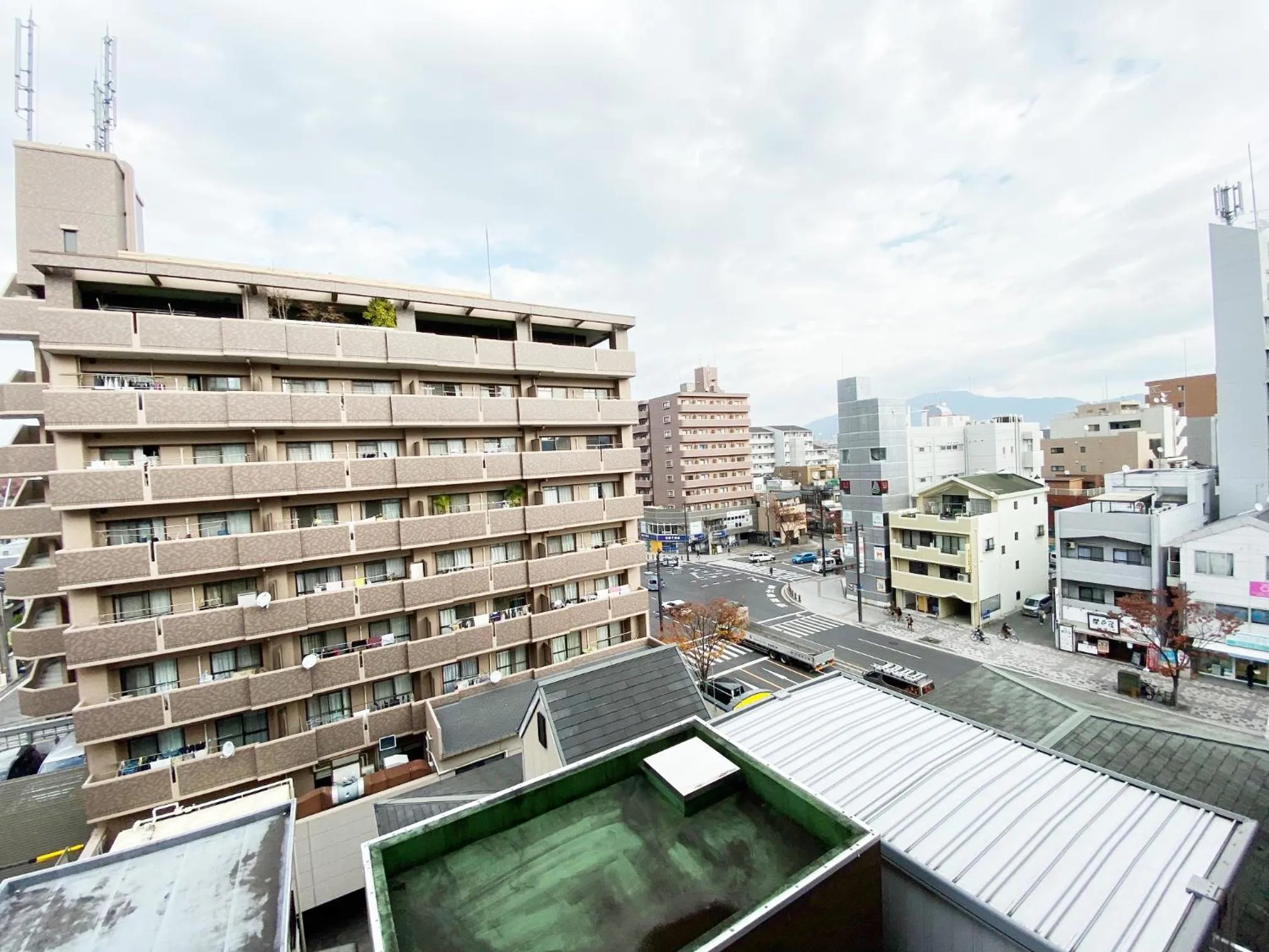 City view in OUCHI HOTEL Dambara
