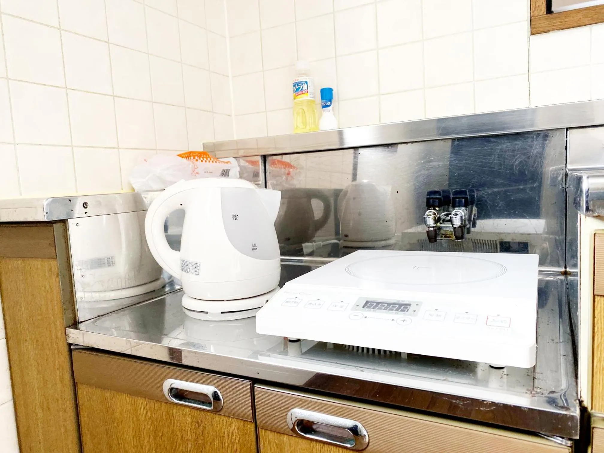 Kitchen or kitchenette in OUCHI HOTEL Dambara