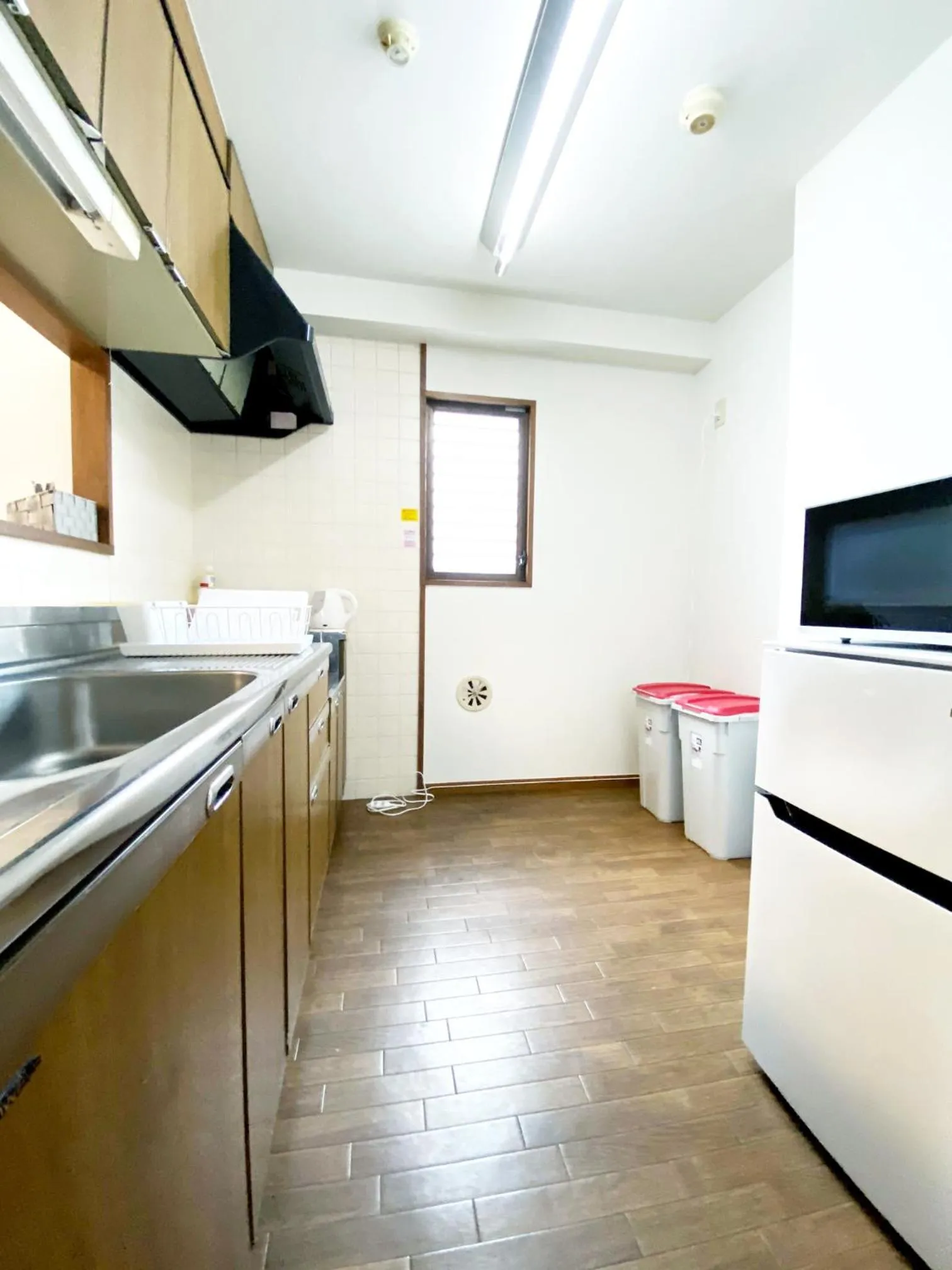 Kitchen or kitchenette in OUCHI HOTEL Dambara