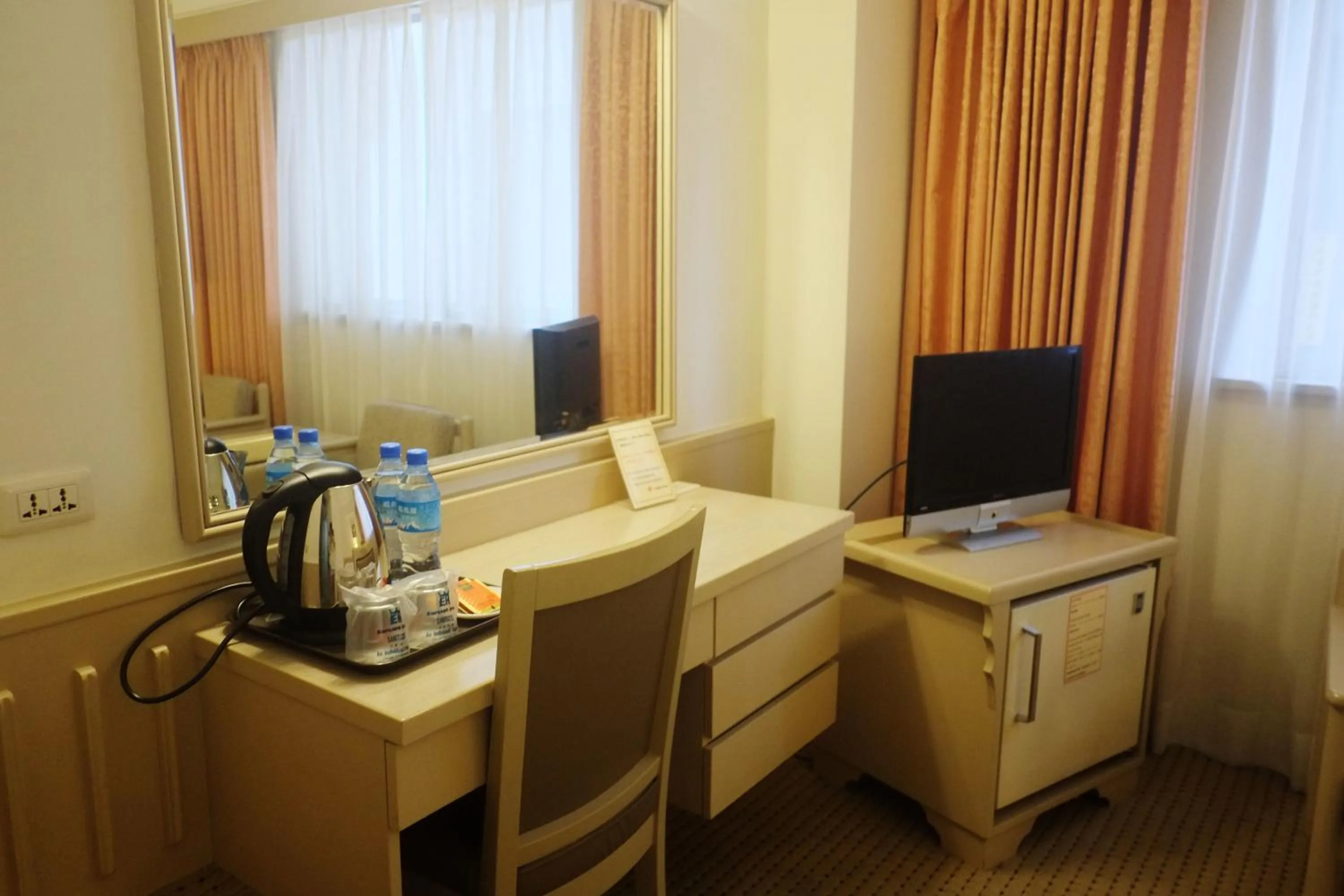 Seating area in Emperor Hotel