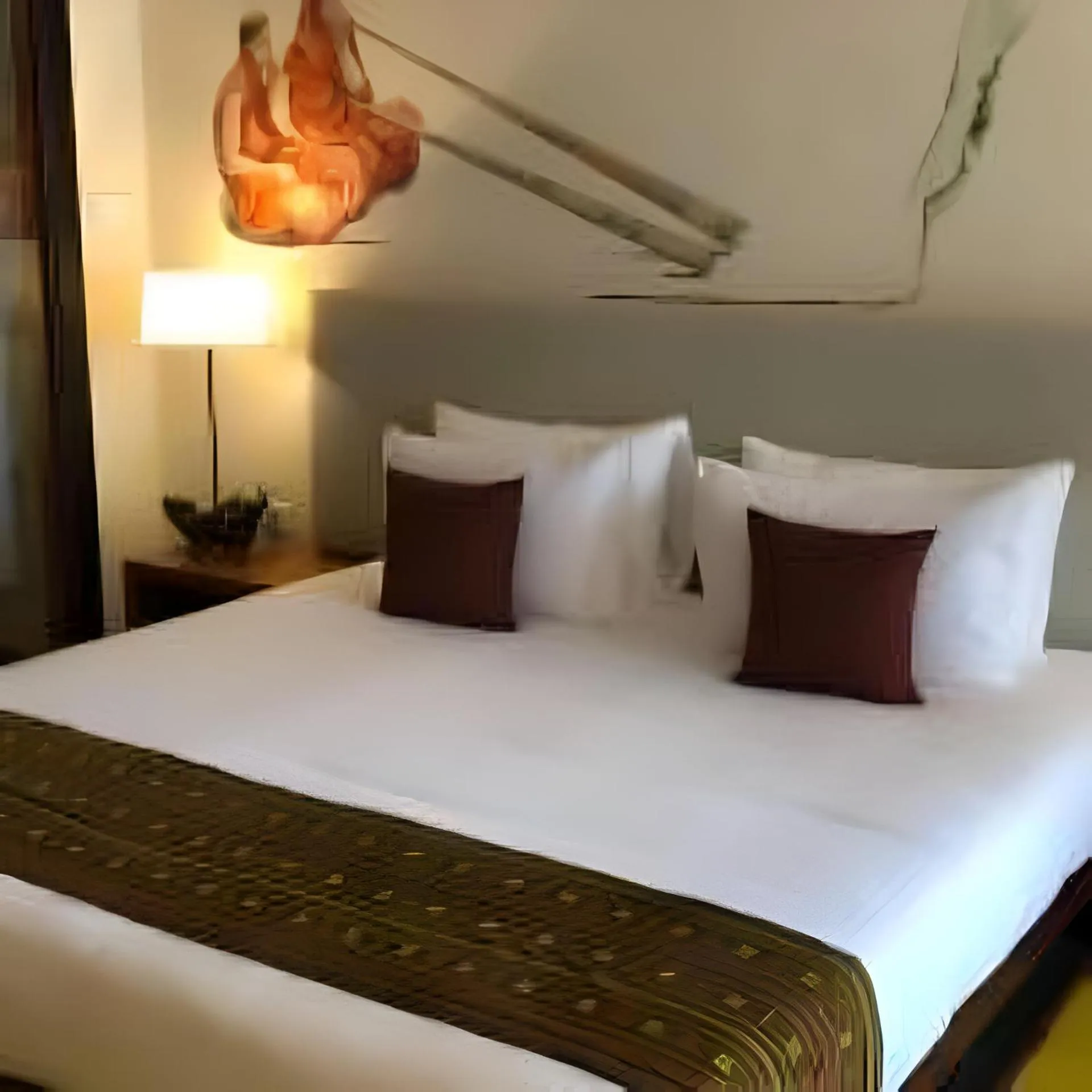 Bed in The Postcard Dewa, Thimphu, Bhutan