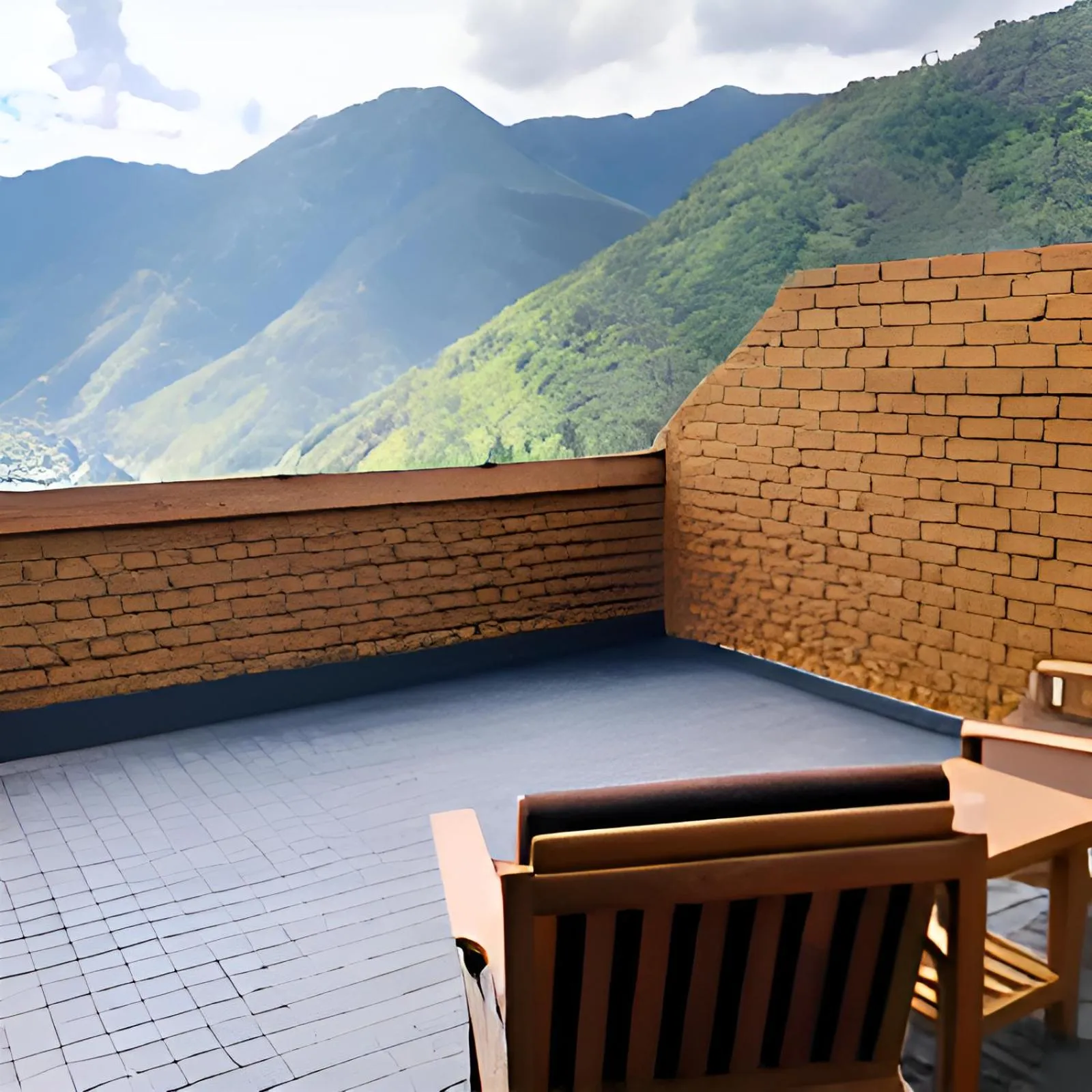 Balcony/Terrace in The Postcard Dewa, Thimphu, Bhutan