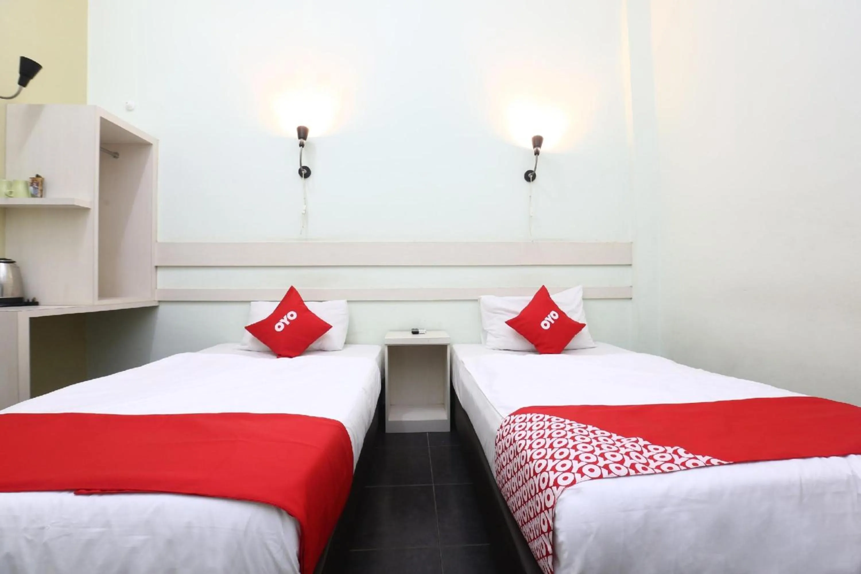 Bedroom, Bed in Hotel O Green Mango @ Sri Cemerlang