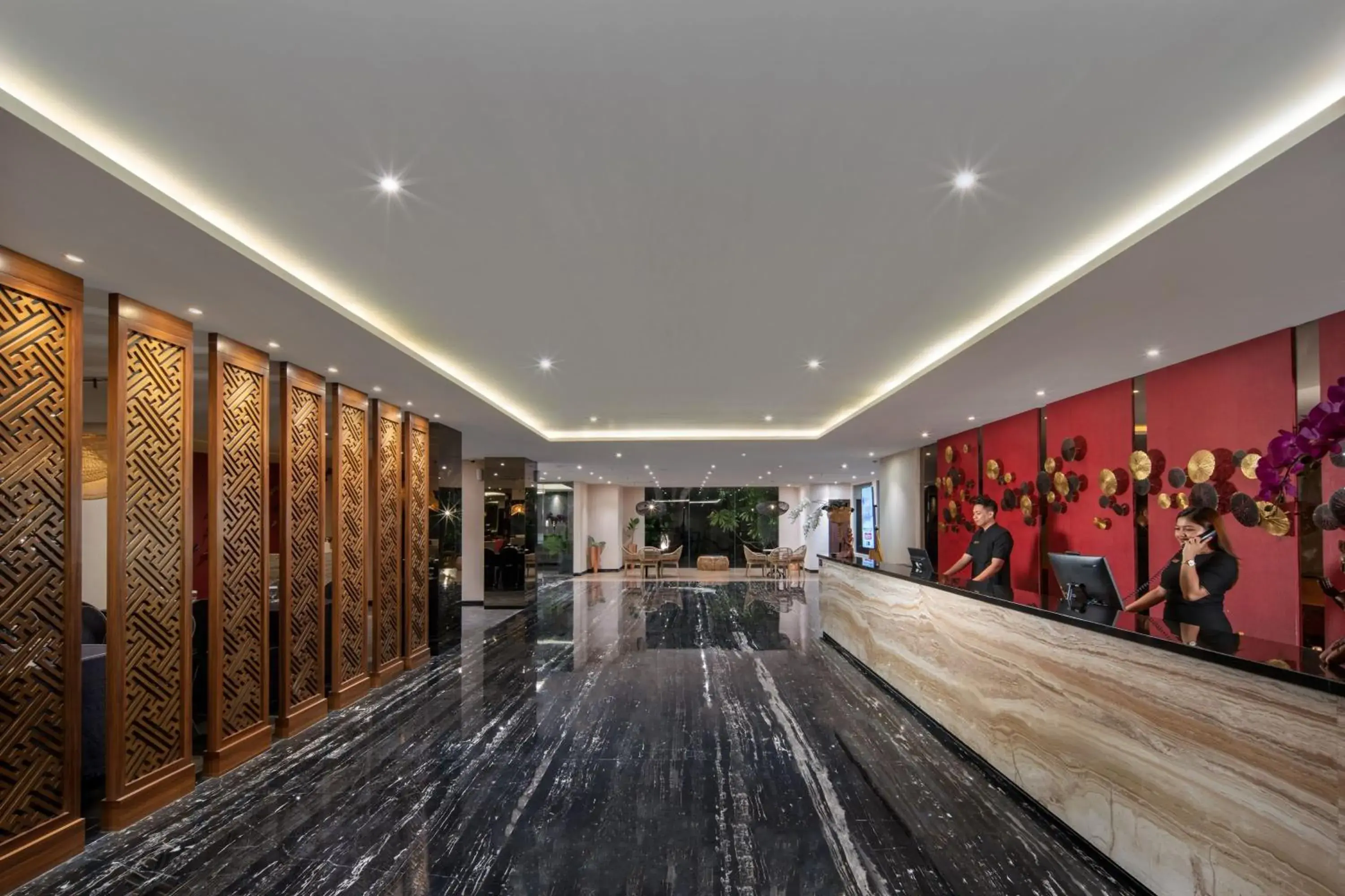 Lobby or reception in Four Star by Trans Hotel Lobby or reception in Four Star by Trans Hotel