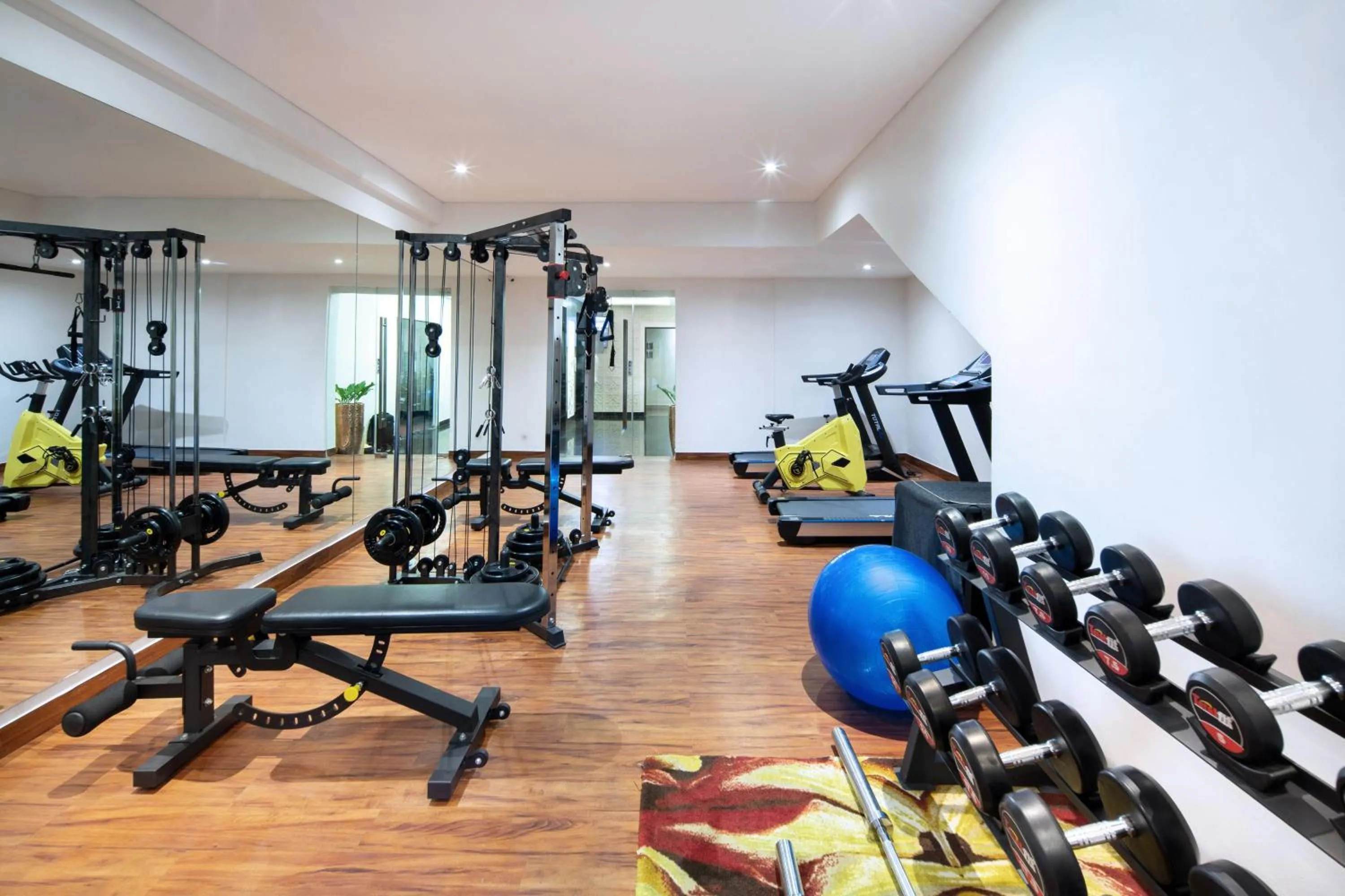 Fitness centre/facilities in Four Star by Trans Hotel