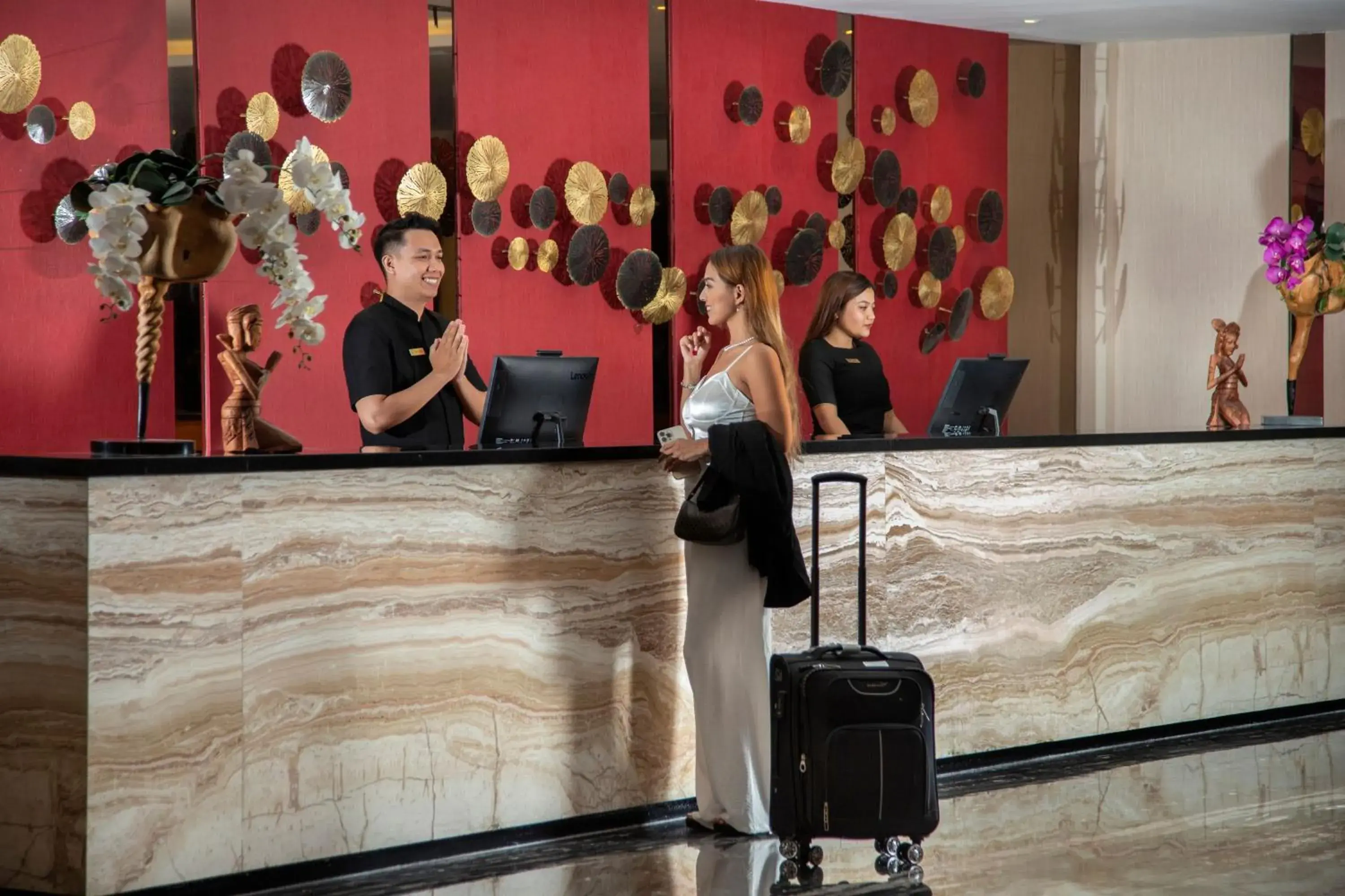 Lobby or reception in Four Star by Trans Hotel Lobby or reception in Four Star by Trans Hotel