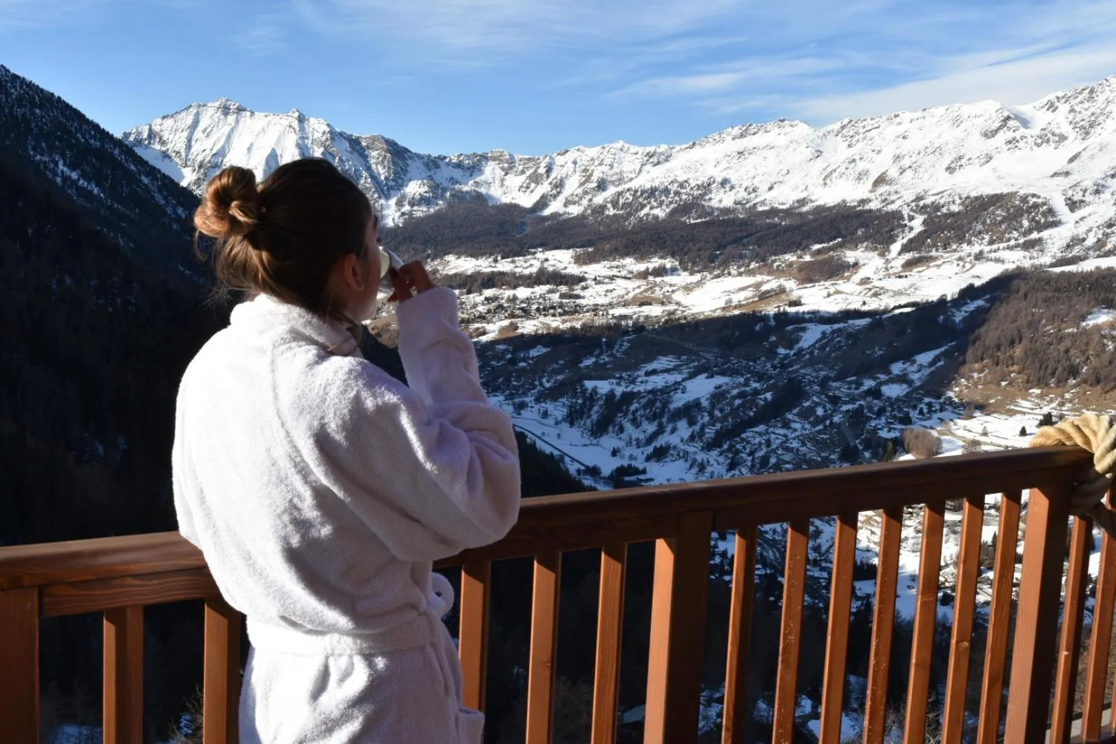 Natural landscape in Edelweiss Hotel Champoluc