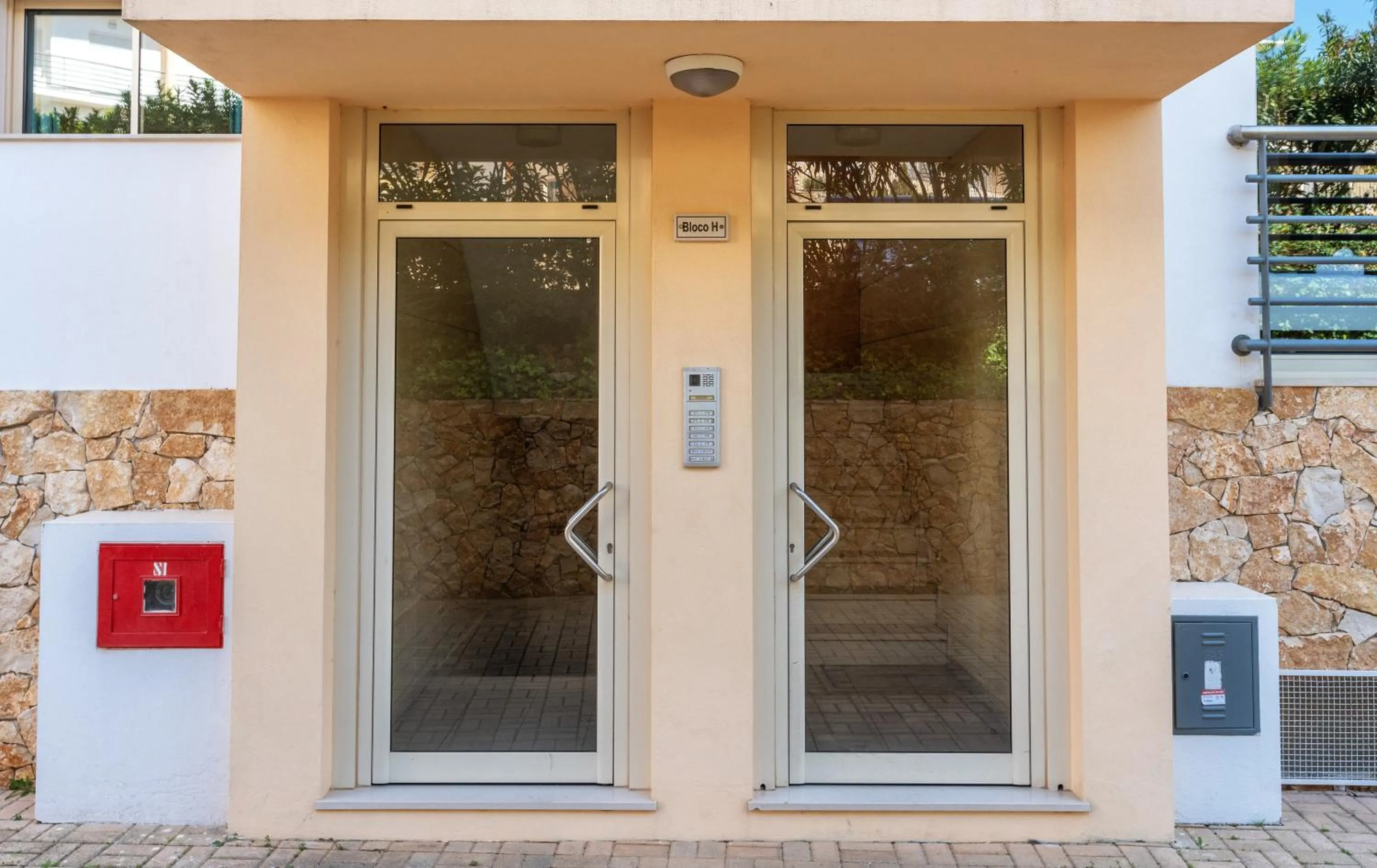 Facade/entrance in BnB Homes Ocean view Apartment with 3 spacious Terraces, 2 Swimming pools & Tennis court