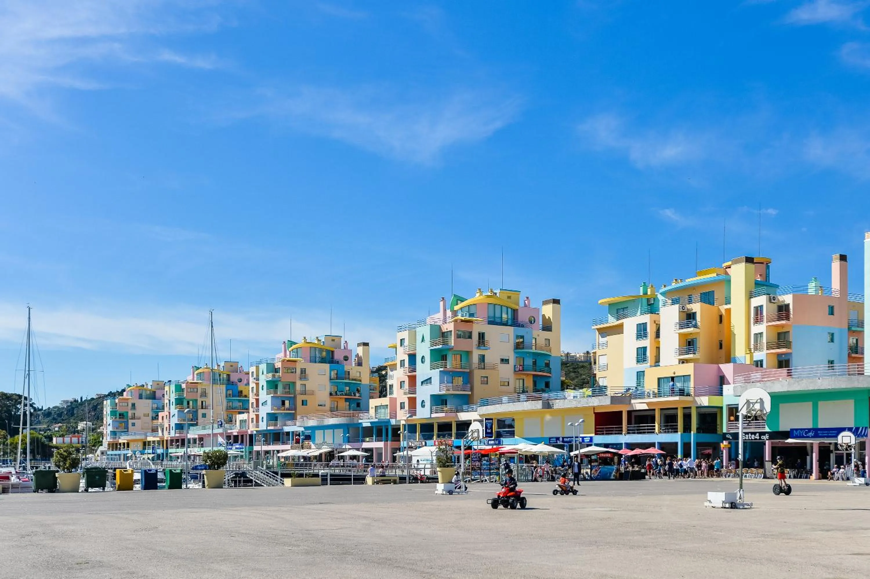 Street view in BnB Homes Ocean view Apartment with 3 spacious Terraces, 2 Swimming pools & Tennis court
