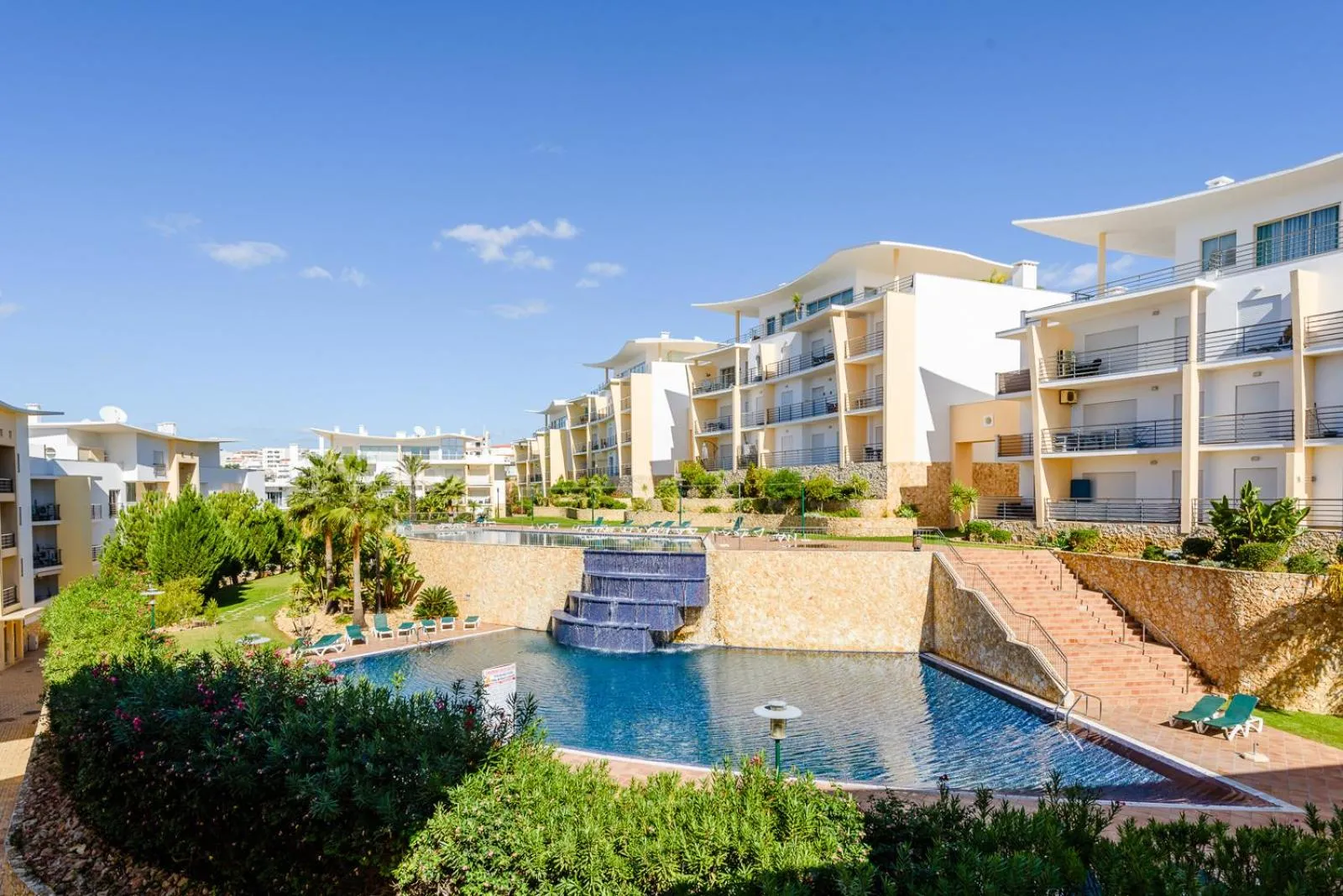 Natural landscape in BnB Homes Ocean view Apartment with 3 spacious Terraces, 2 Swimming pools & Tennis court