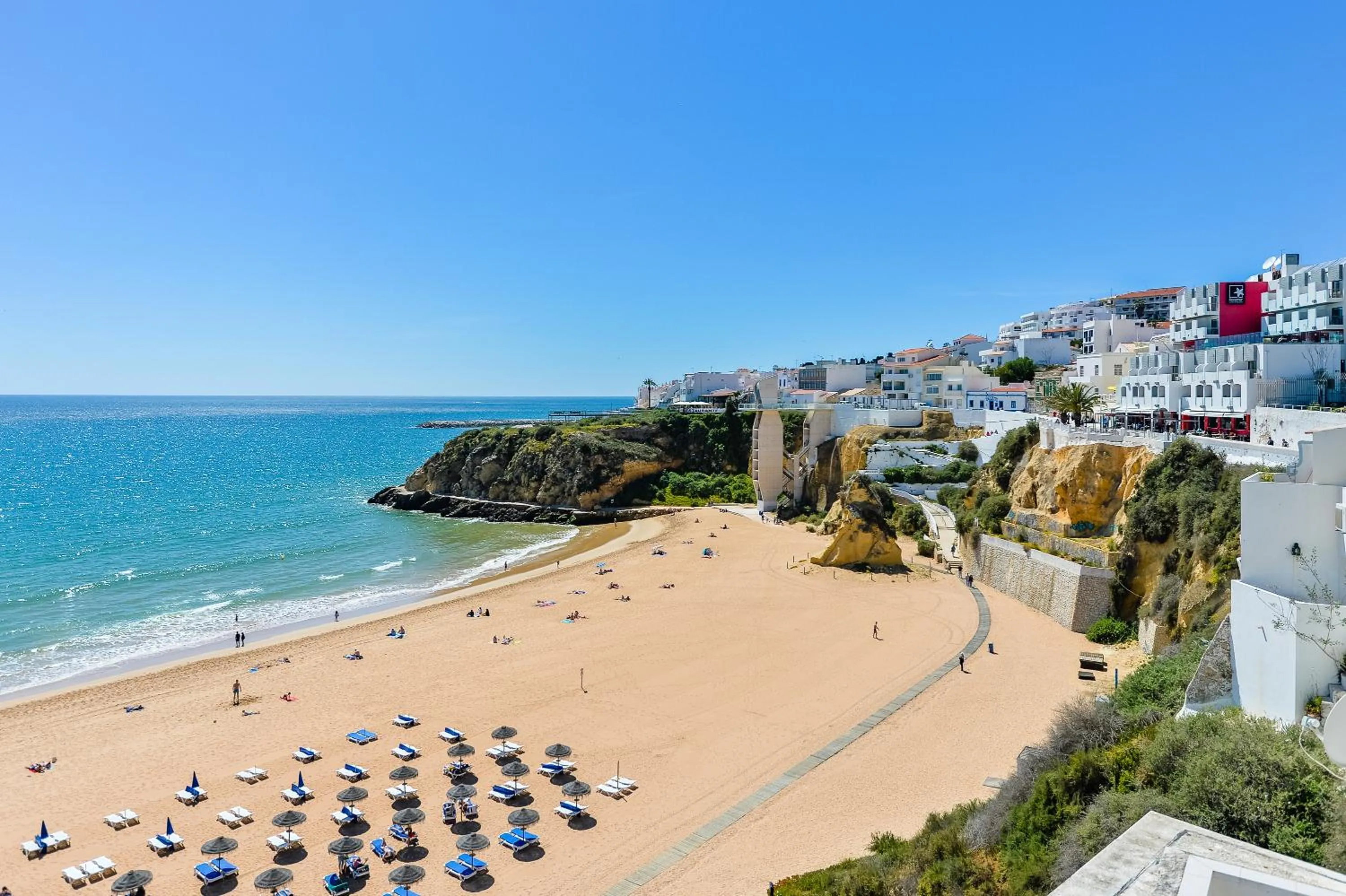 Beach in BnB Homes Ocean view Apartment with 3 spacious Terraces, 2 Swimming pools & Tennis court