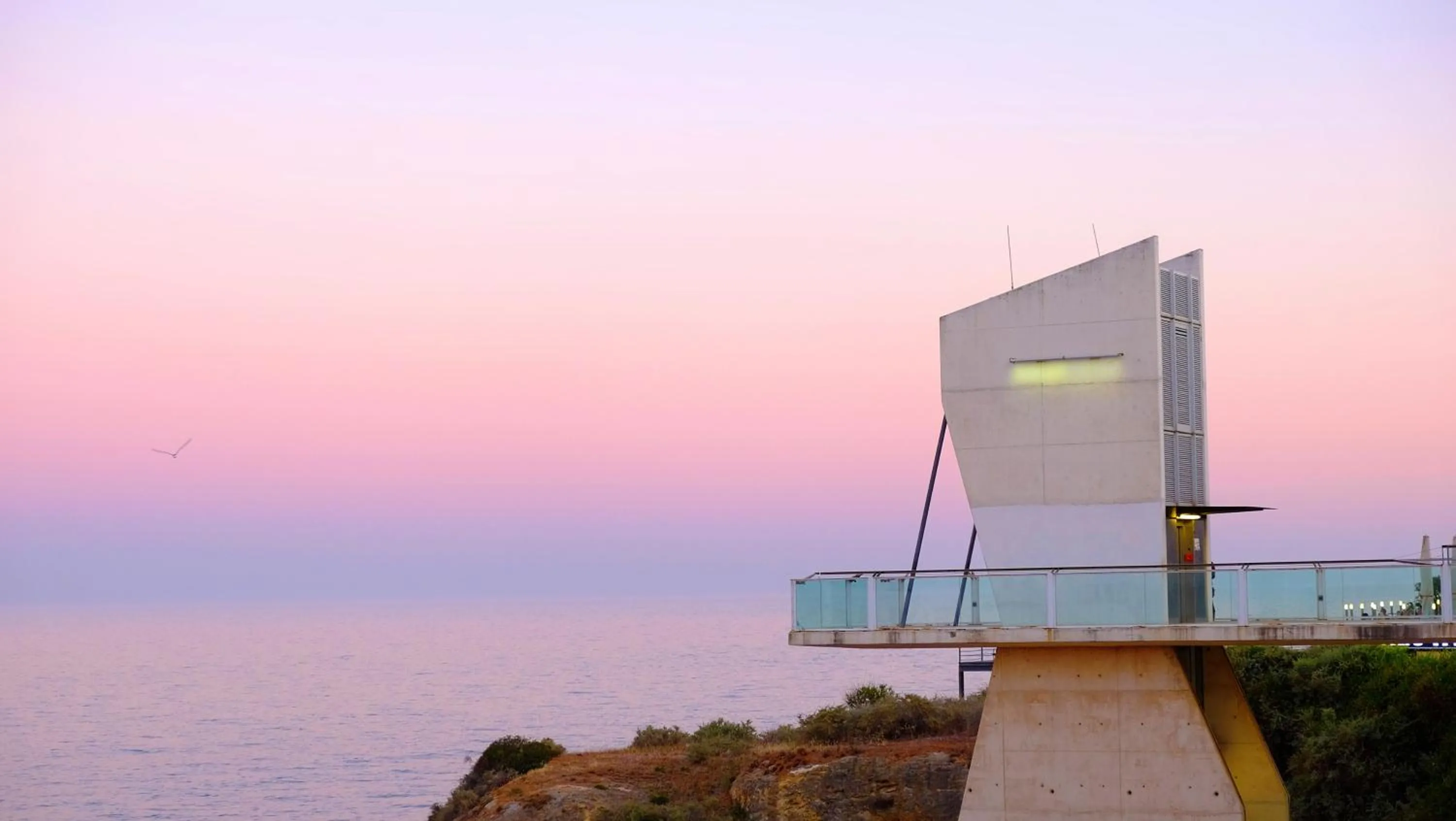 Natural landscape in BnB Homes Ocean view Apartment with 3 spacious Terraces, 2 Swimming pools & Tennis court