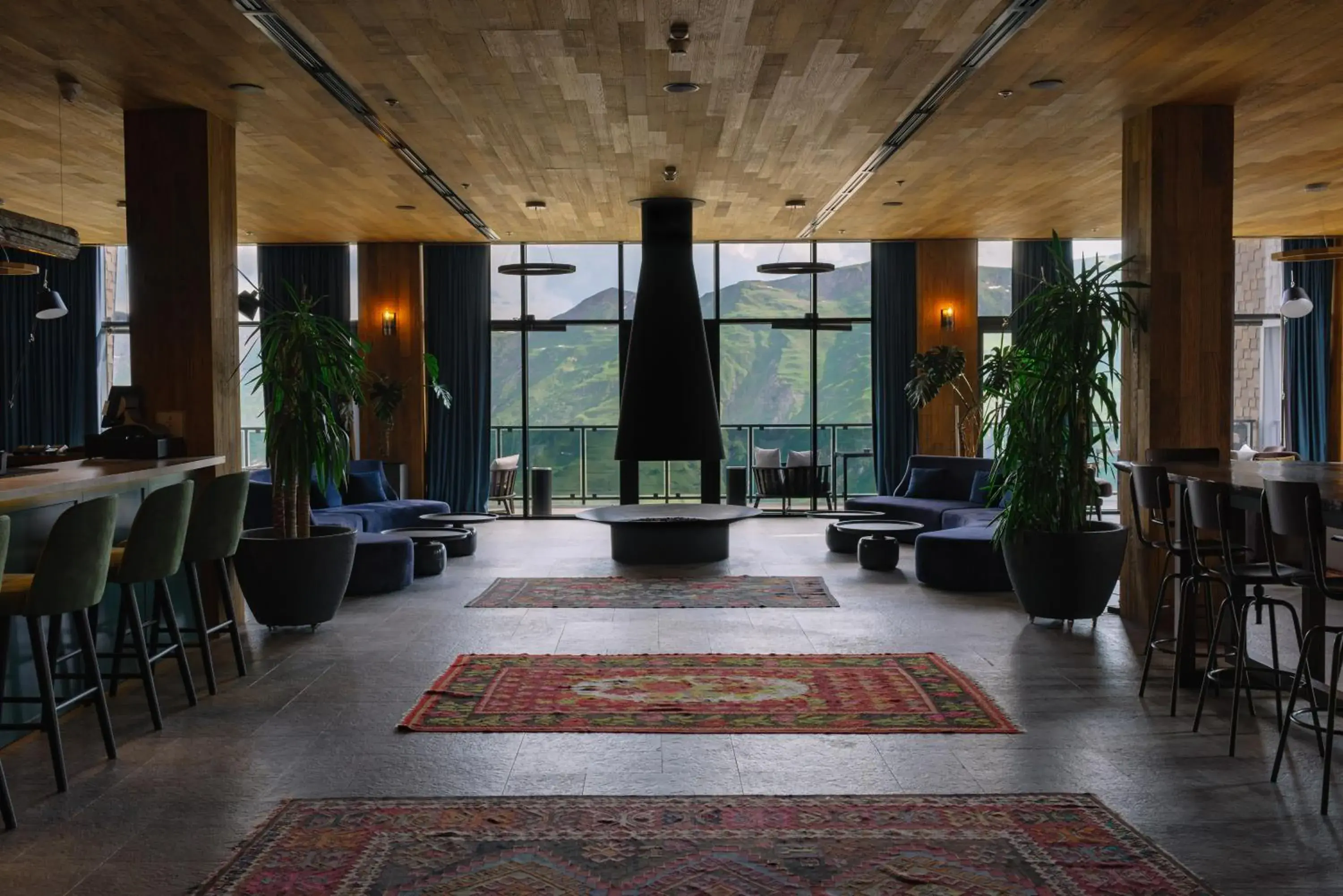 Lobby or reception in Gudauri Lodge Lobby or reception in Gudauri Lodge