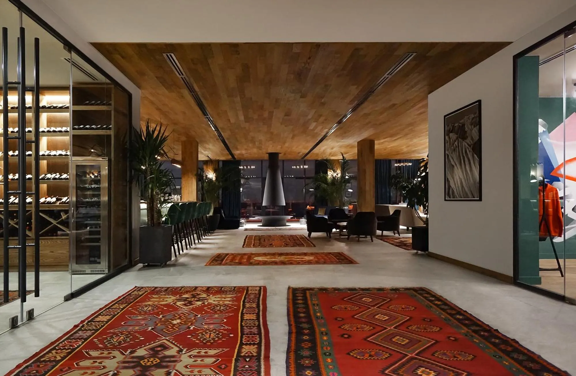 Lobby or reception in Gudauri Lodge