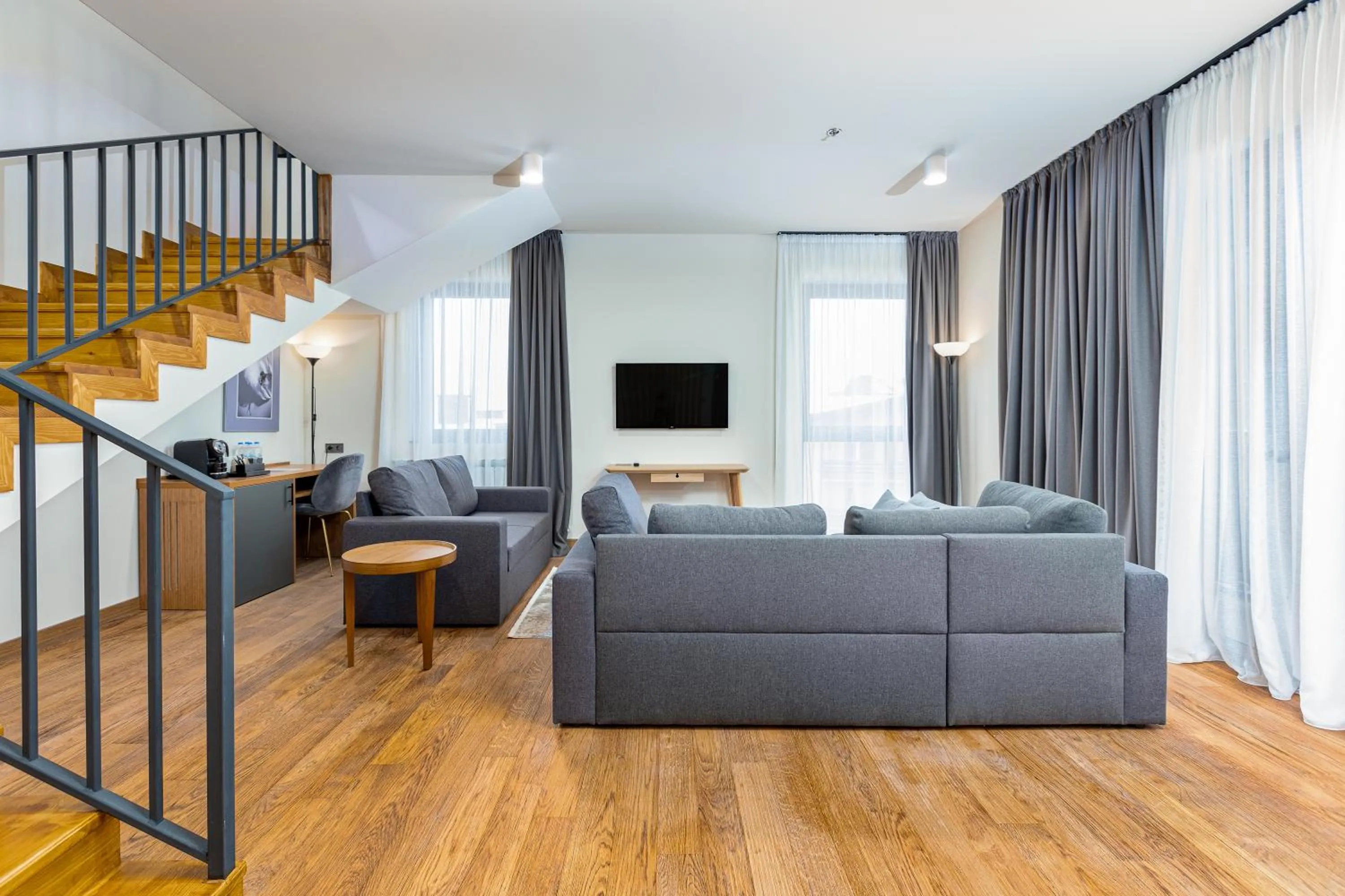 Living room in Gudauri Lodge