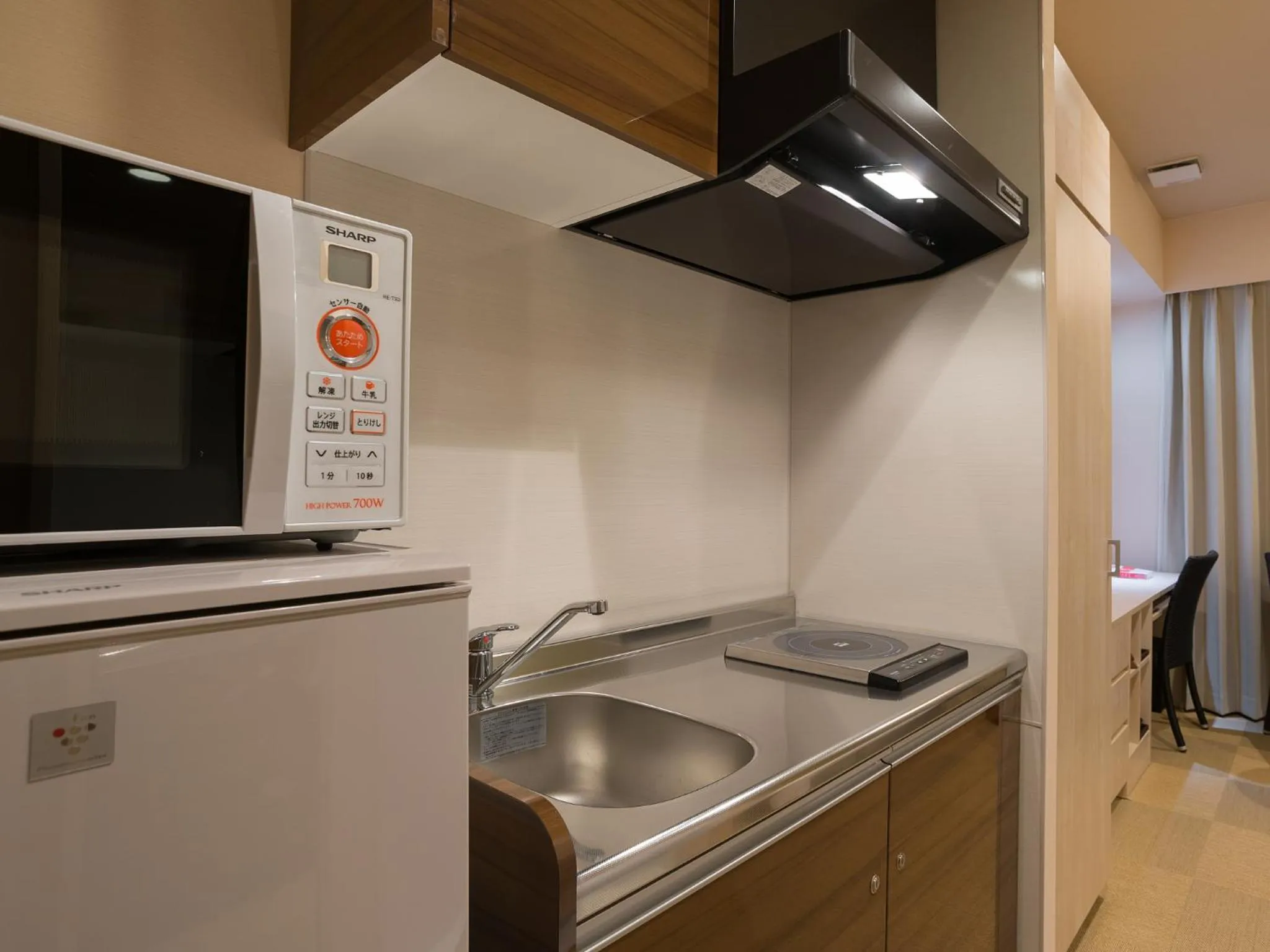 Kitchen or kitchenette in Community & Spa Naha Central Hotel