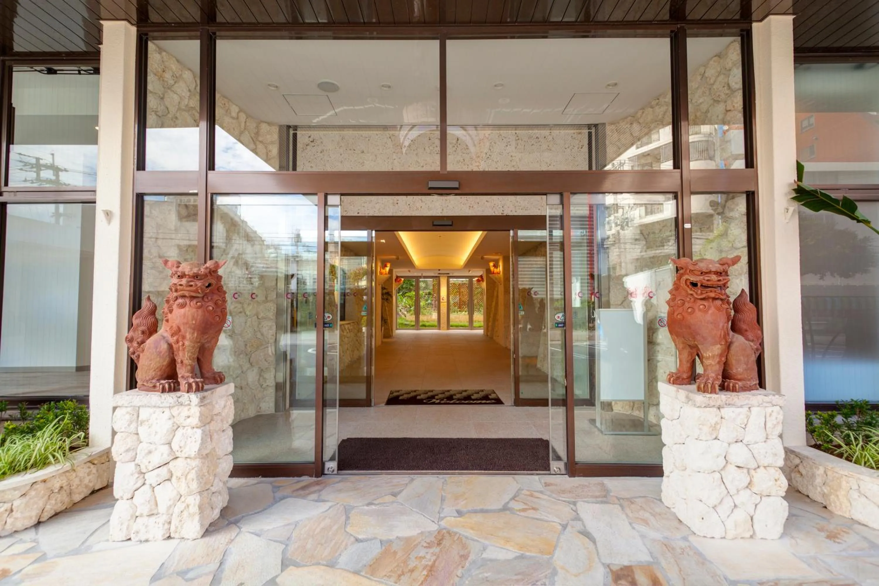 Property building in Community & Spa Naha Central Hotel