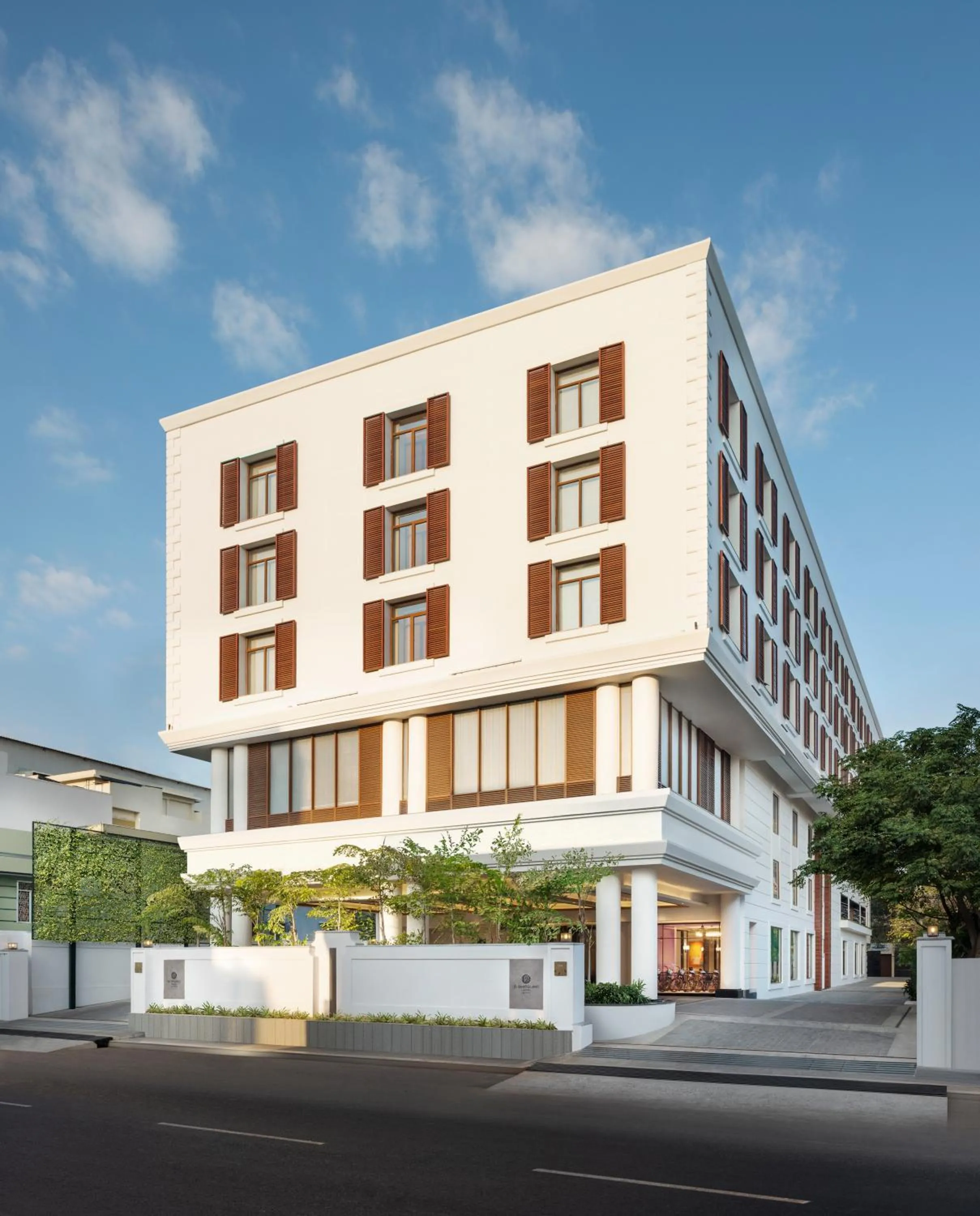 Property building in The Residency Towers Puducherry