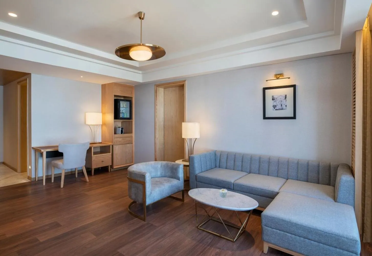 Living room in The Residency Towers Puducherry