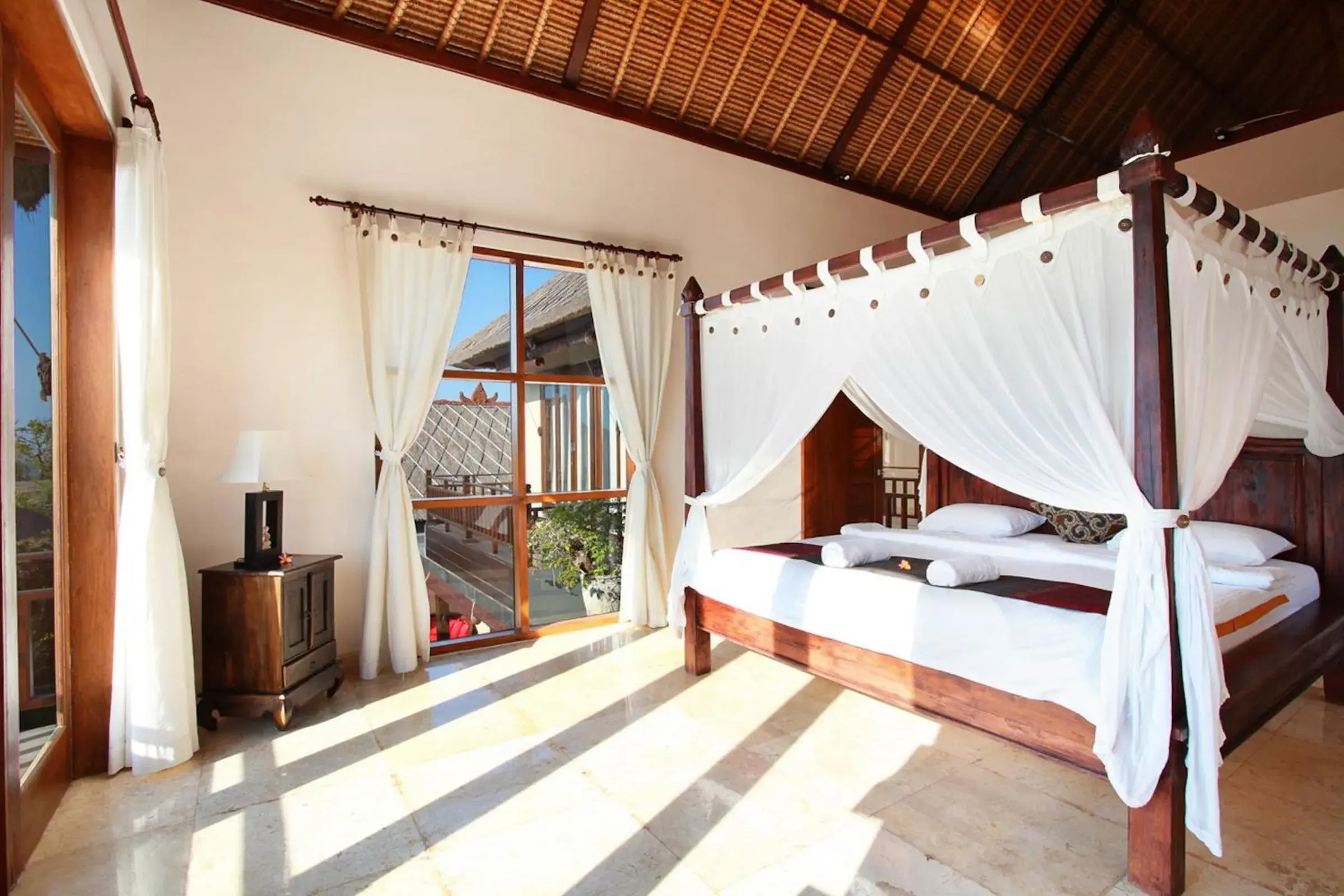 Bedroom, Bed in Balangan Beach Villa Bedroom, Bed in Balangan Beach Villa