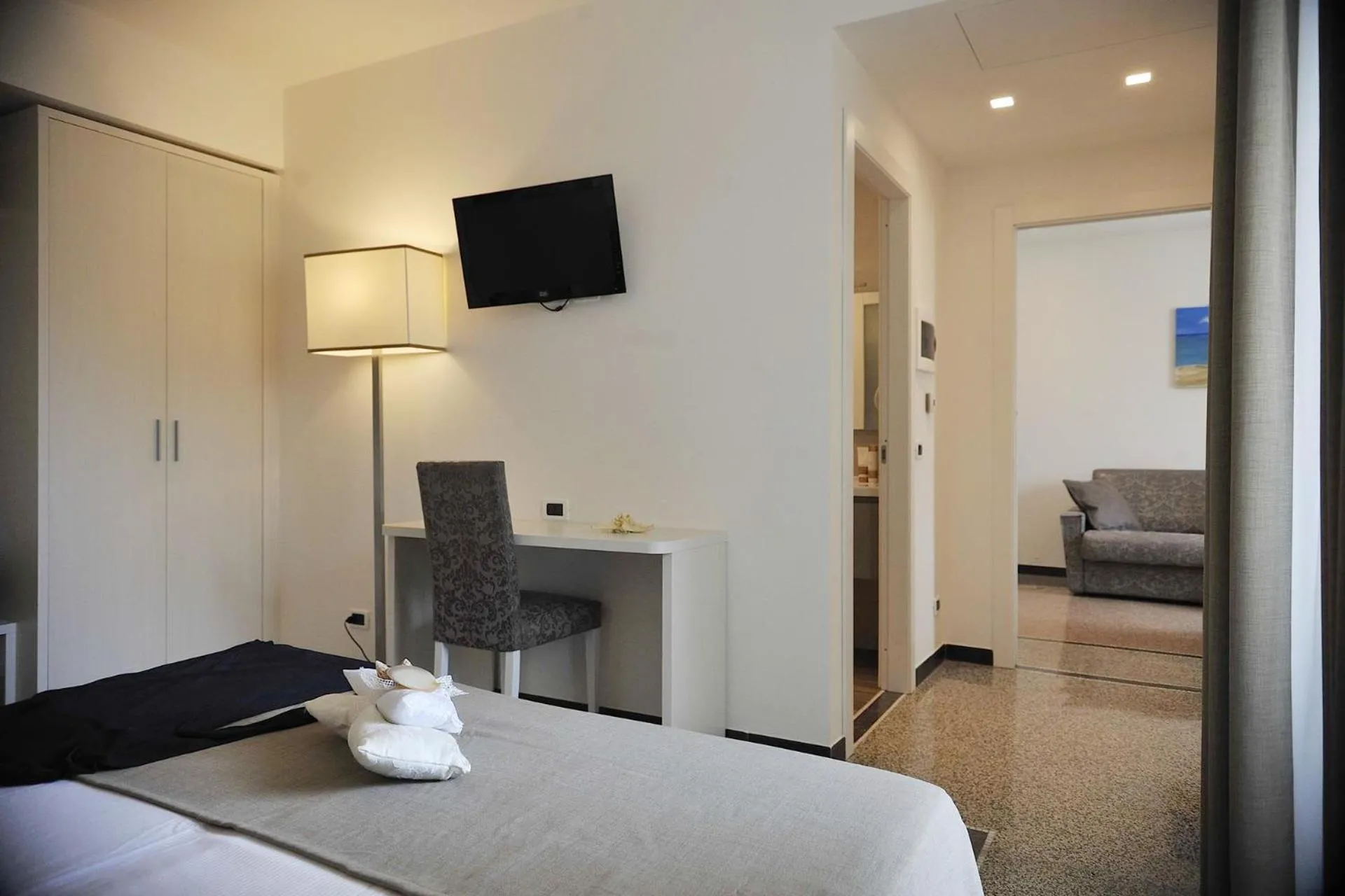 Bed in Hotel Villa Centa