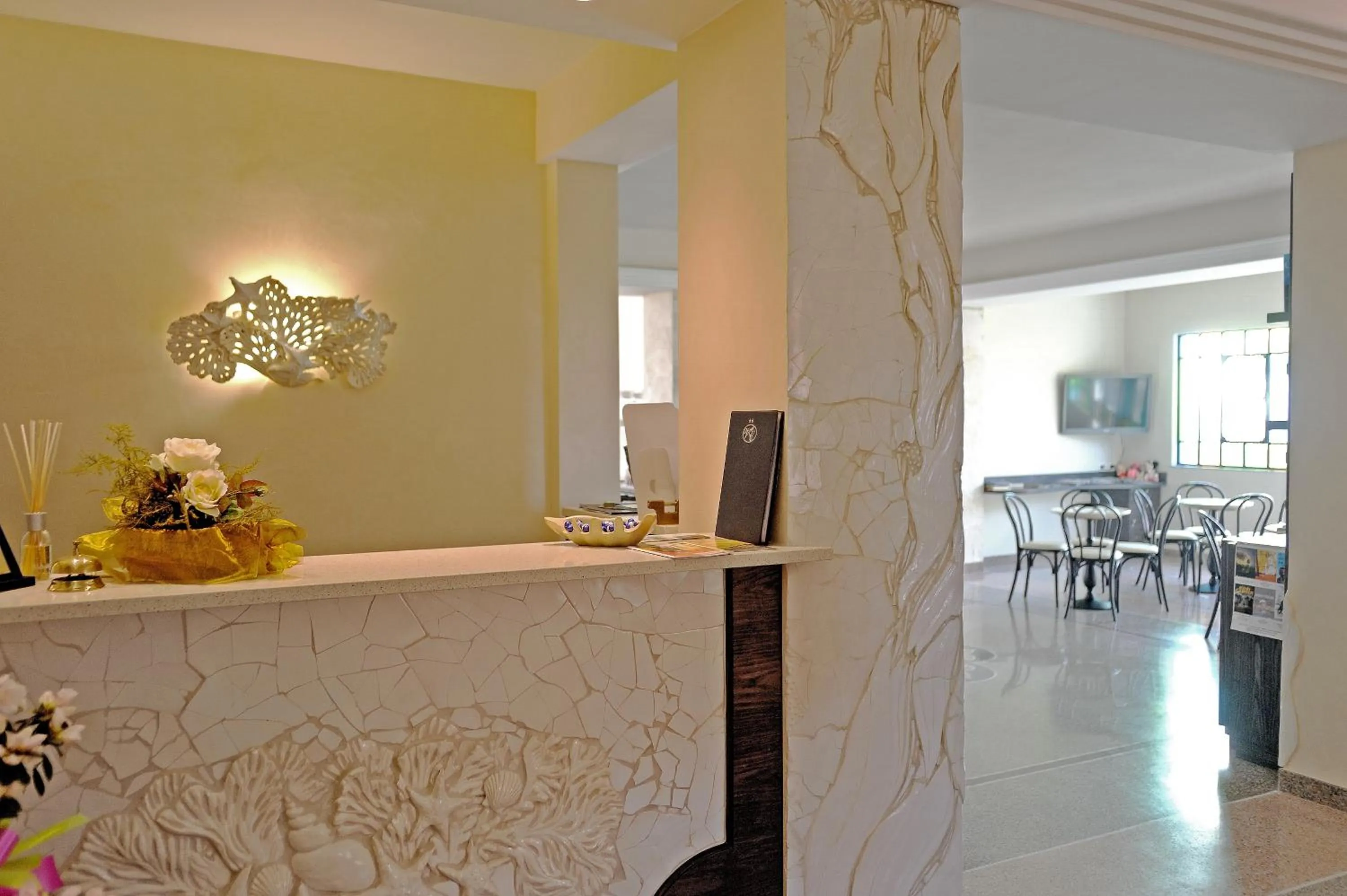 Lobby or reception in Hotel Villa Centa