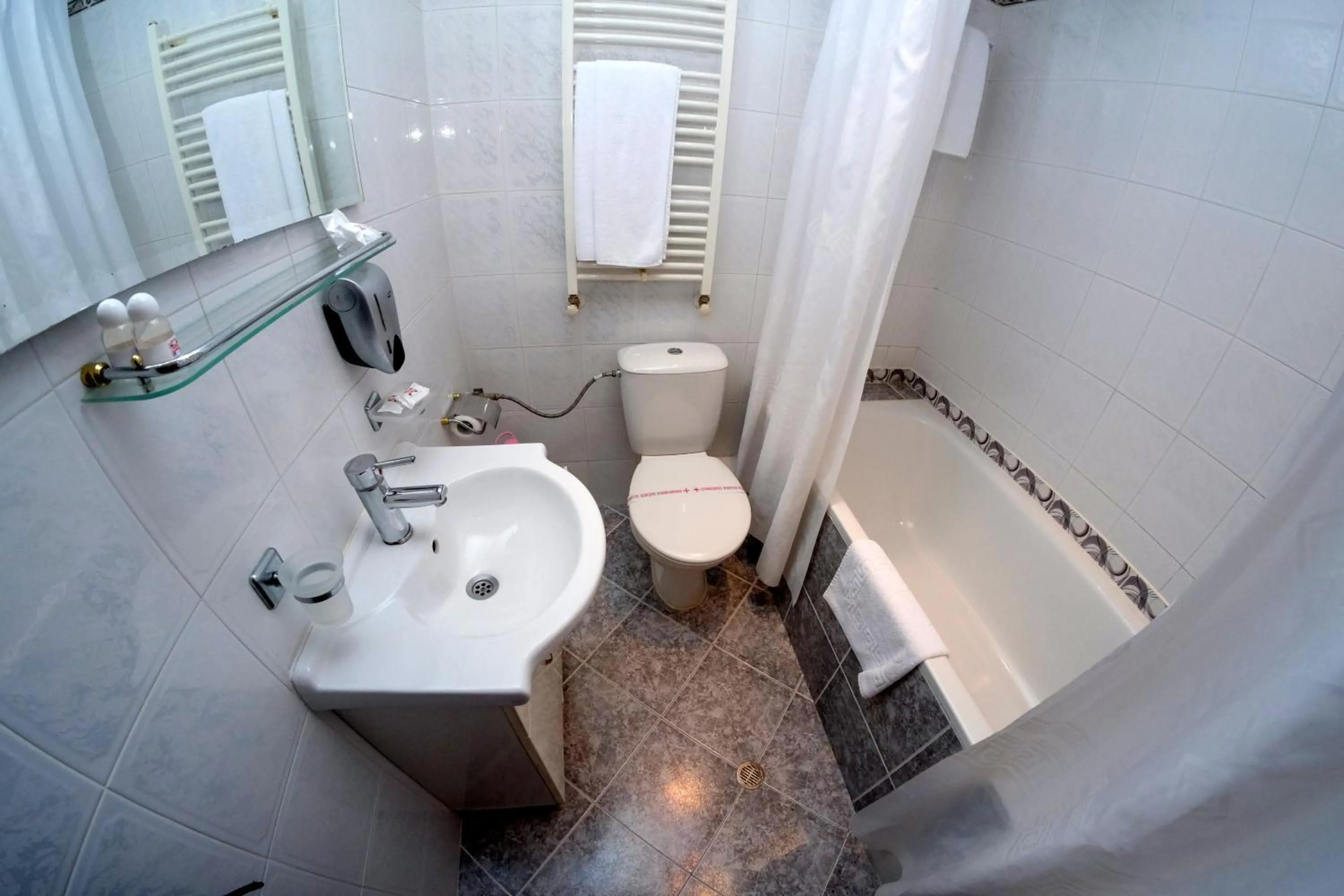Bathroom in Haskovo Hotel