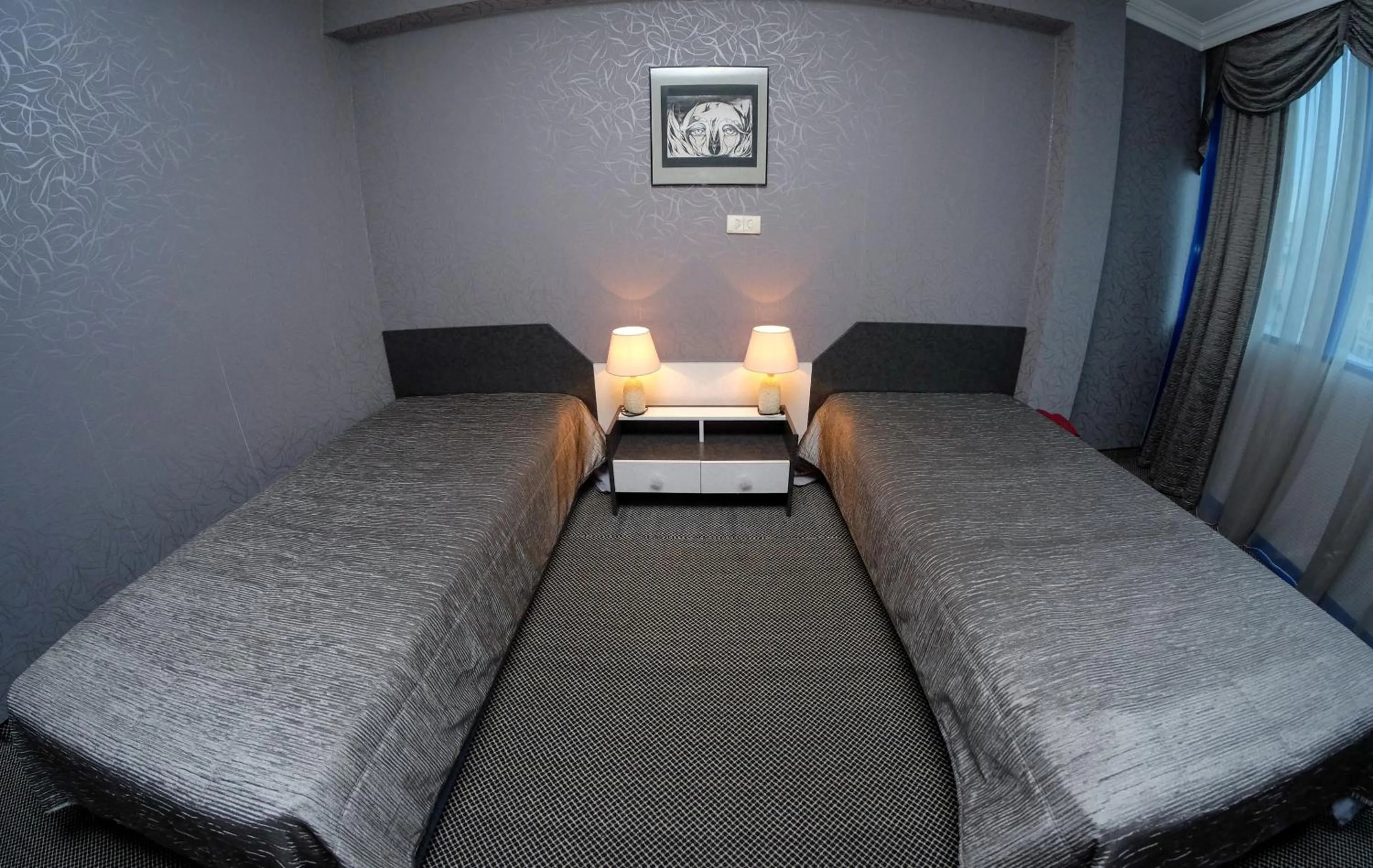 Photo of the whole room, Bed in Haskovo Hotel