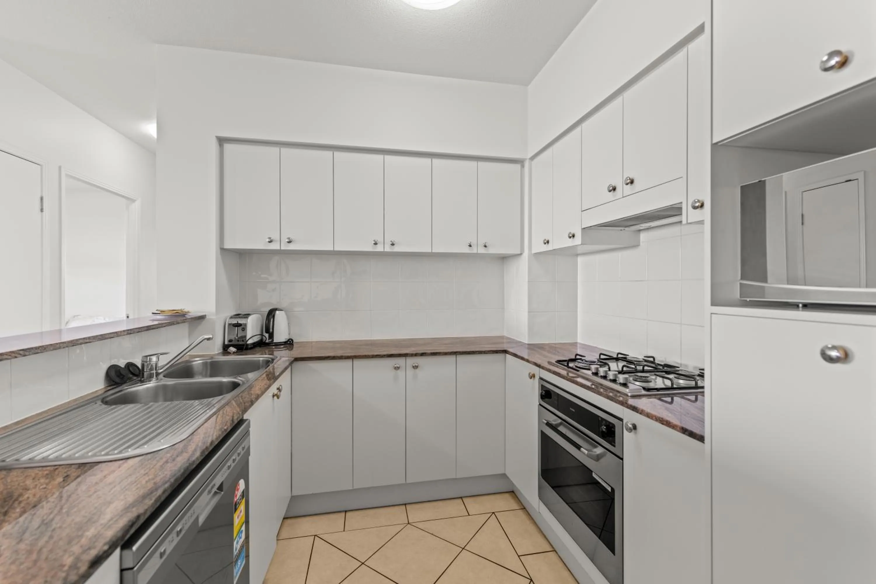 kitchen in The Oasis Apartments