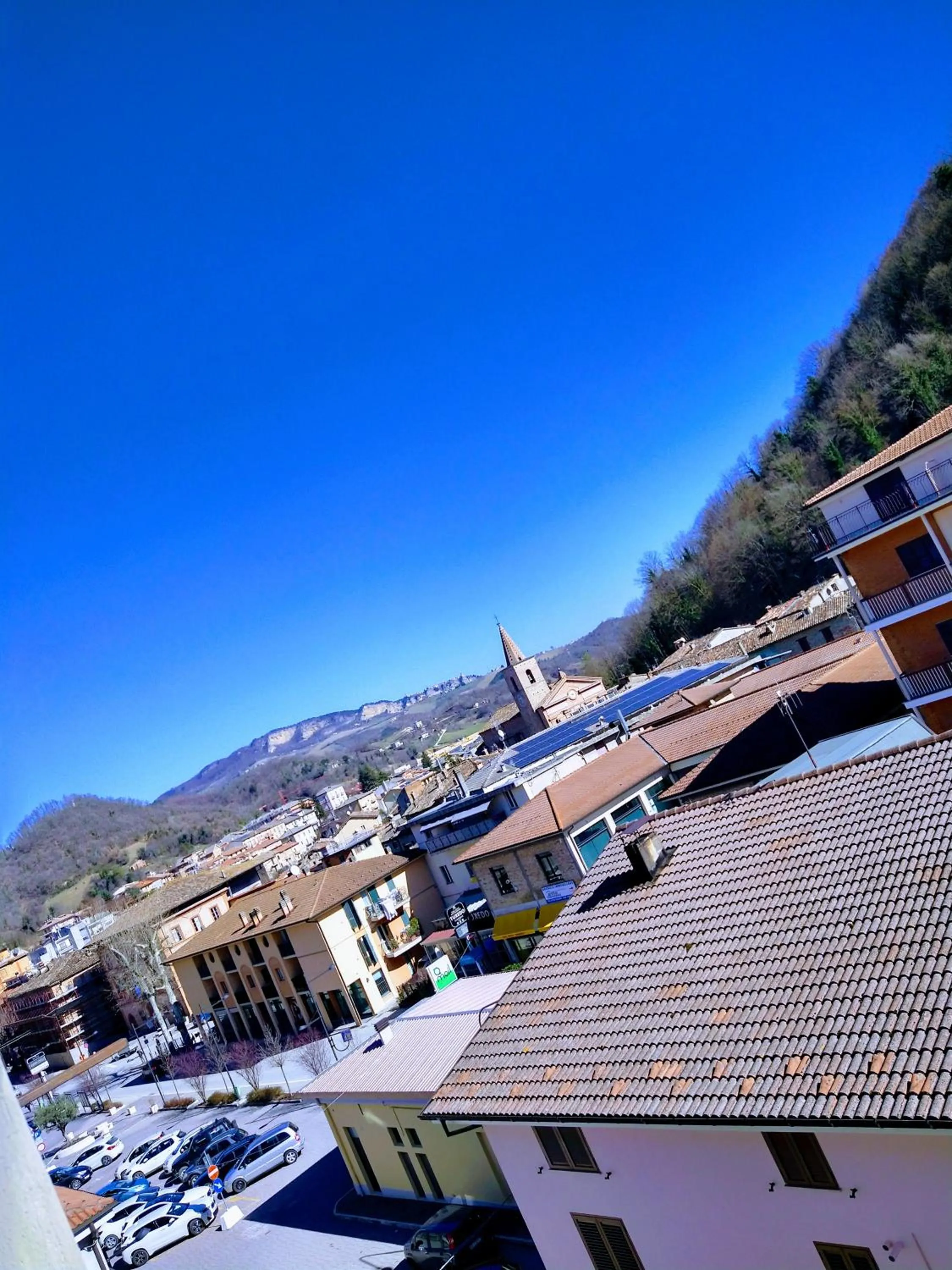 Property building in Hotel Ristorante Da Roverino