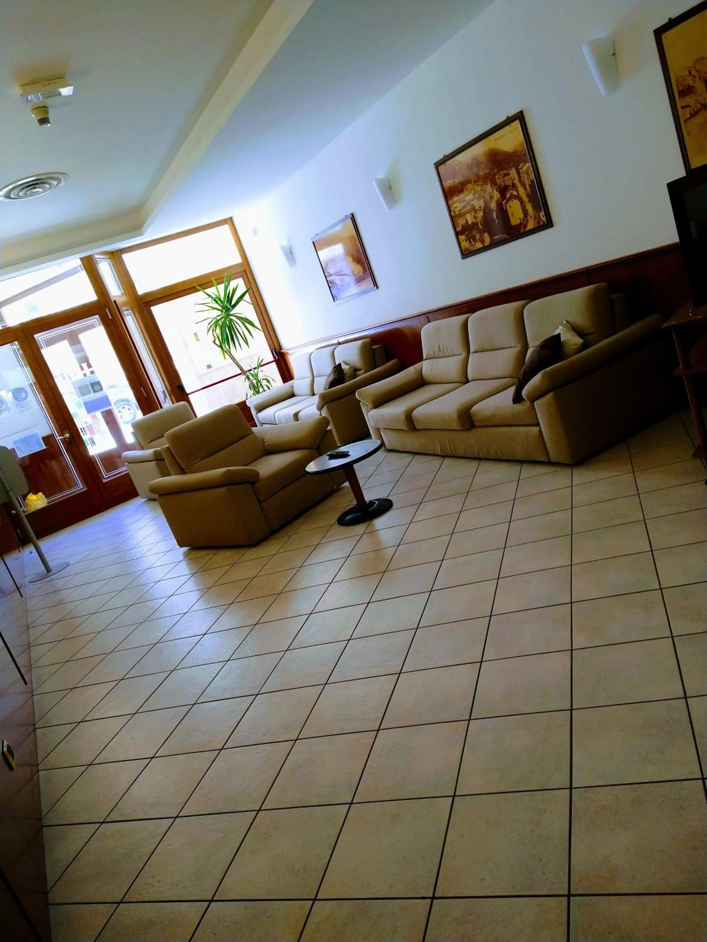 Living room in Hotel Ristorante Da Roverino