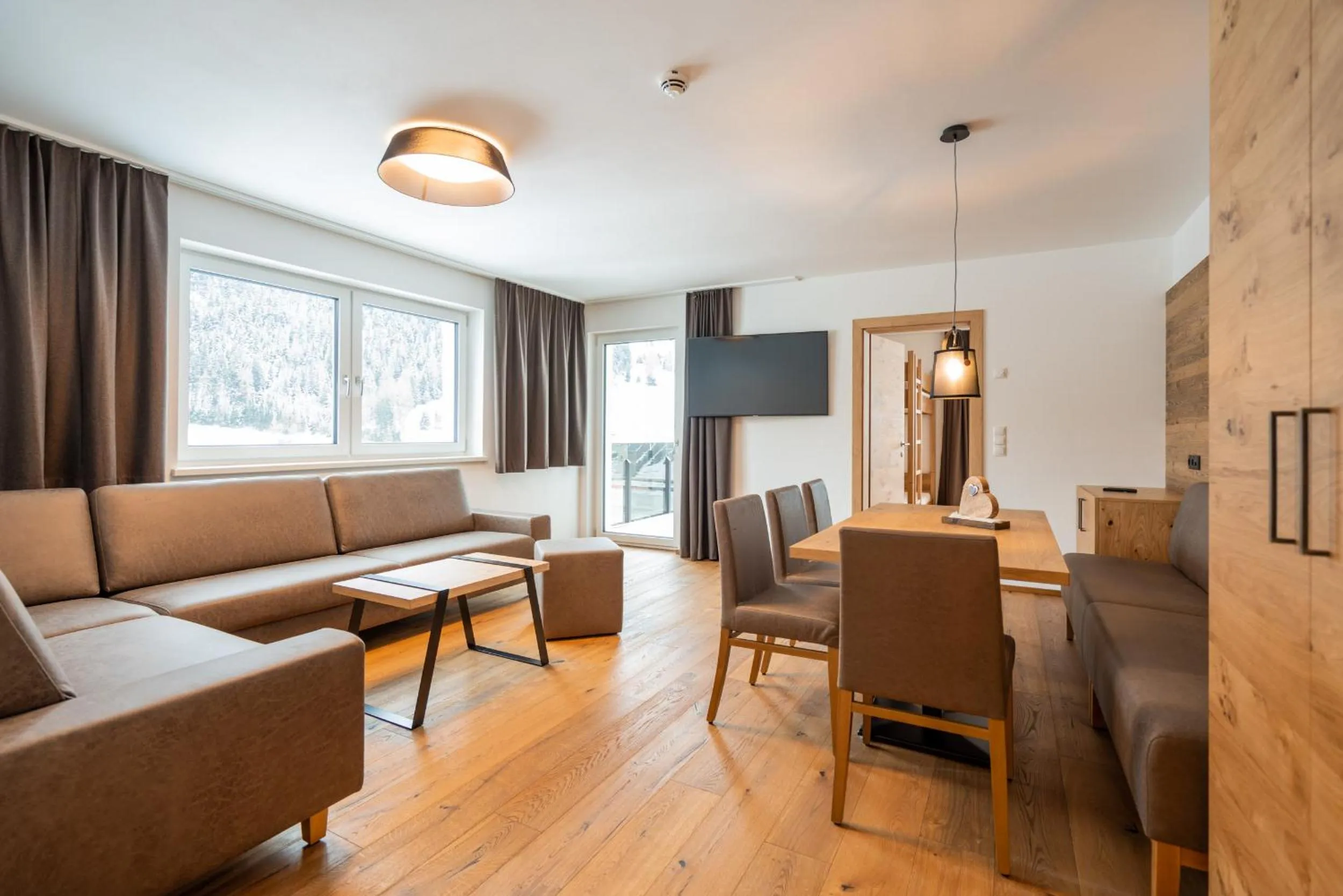 Living room in Suites Nauders by mein Almhof Superior