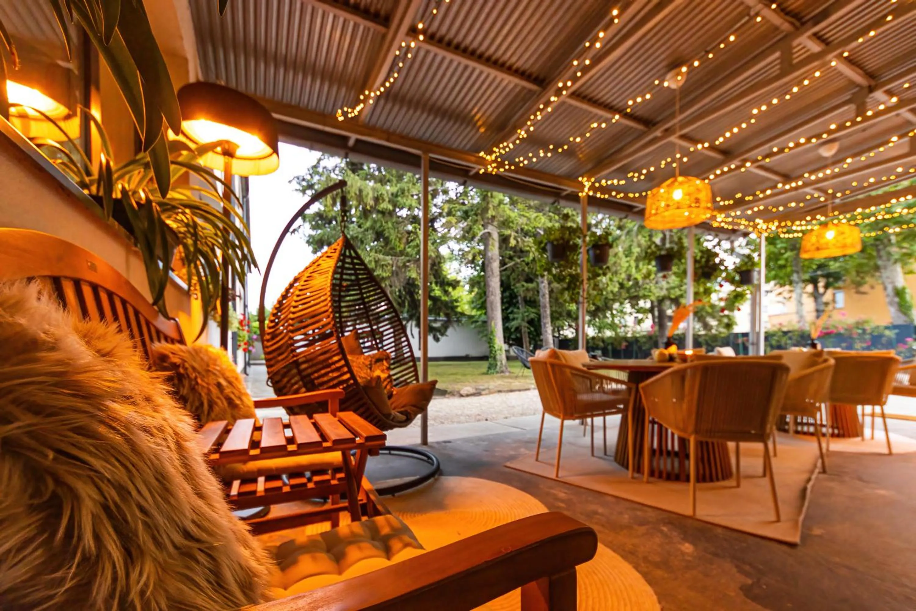 Balcony/Terrace in PLAGE-ON Panzió