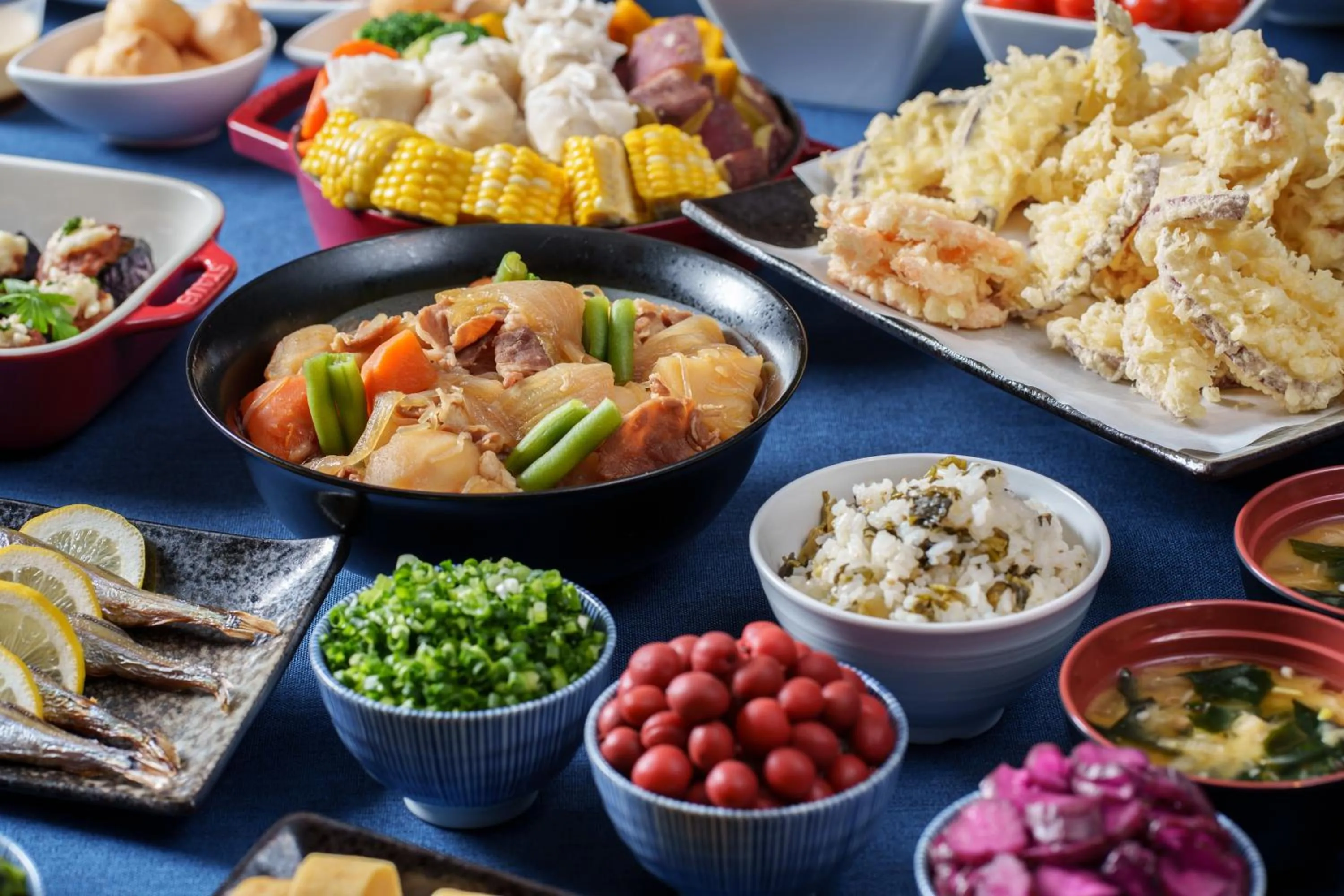 Buffet breakfast in Hotel Vista Kumamoto Airport