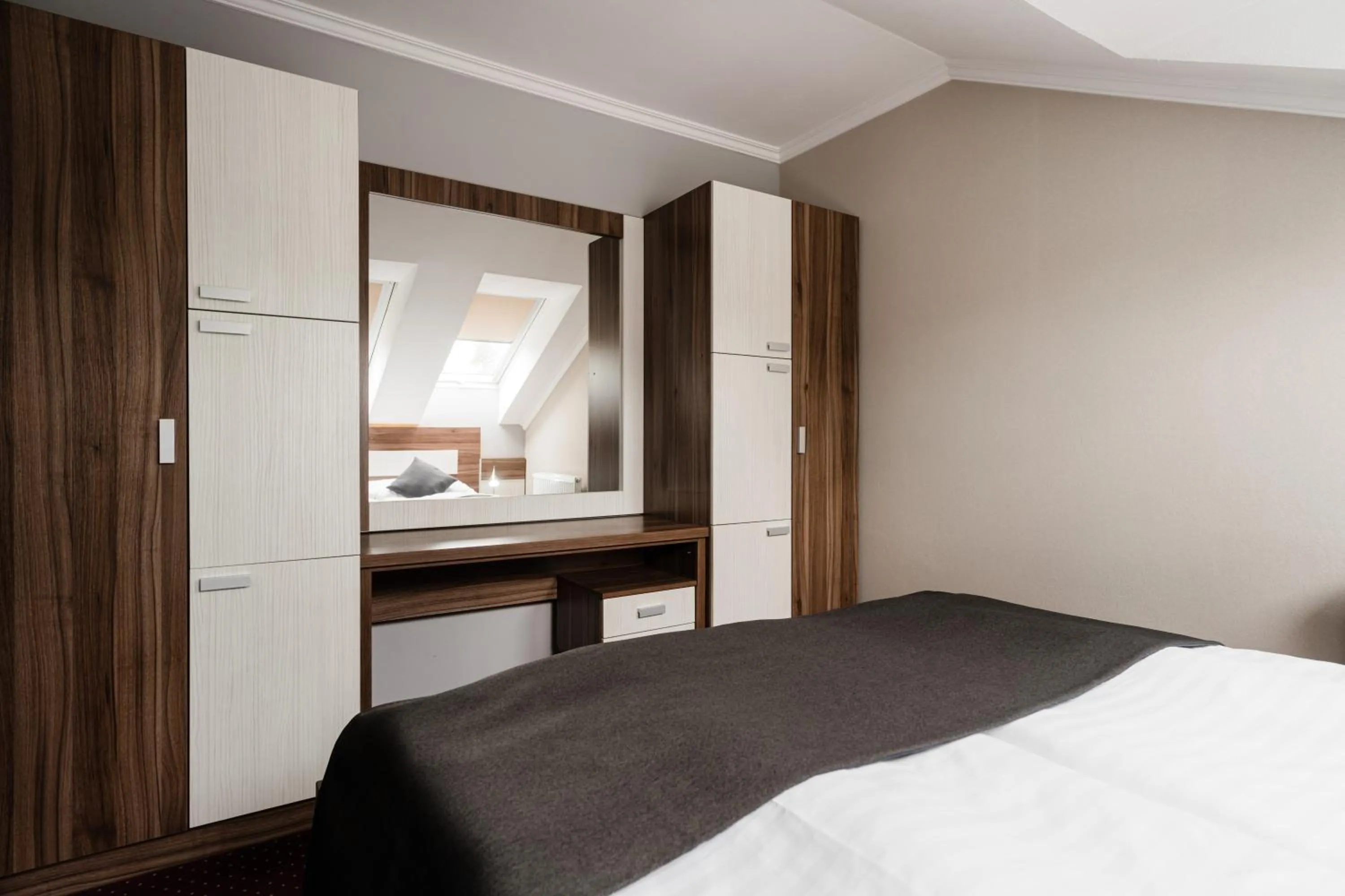 Bed in Hotel Menhard