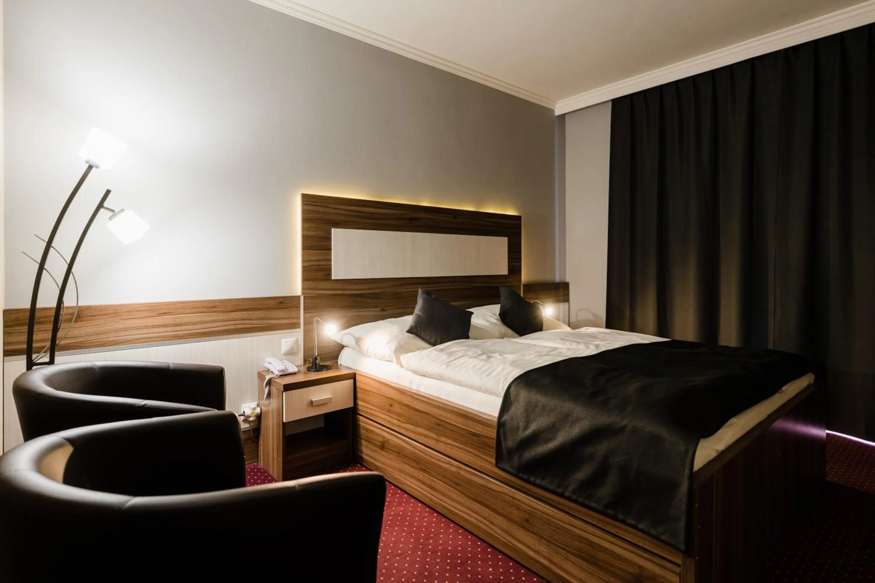 Bed in Hotel Menhard