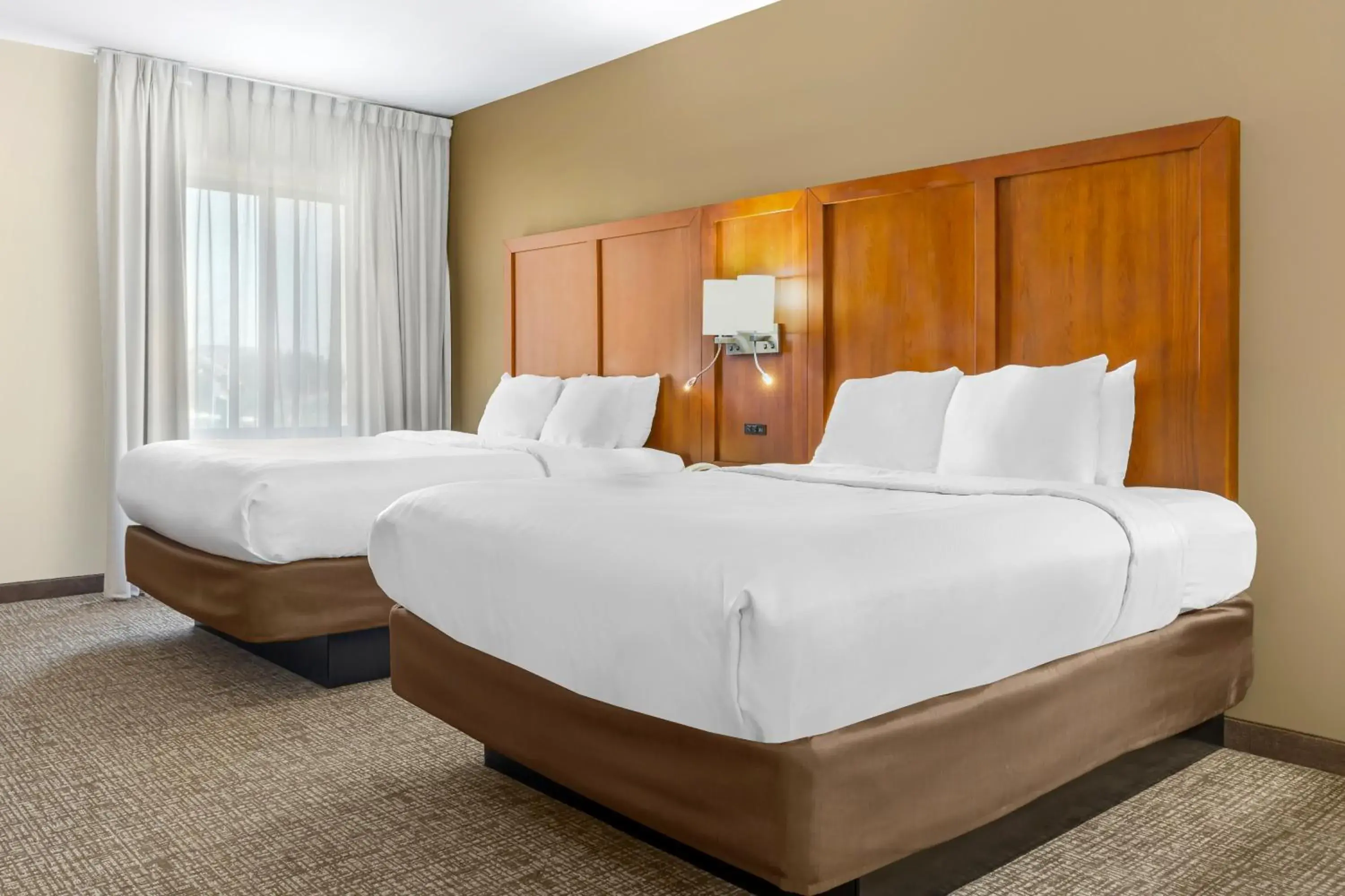 Bedroom, Bed in Comfort Suites Greensboro-High Point Bedroom, Bed in Comfort Suites Greensboro-High Point