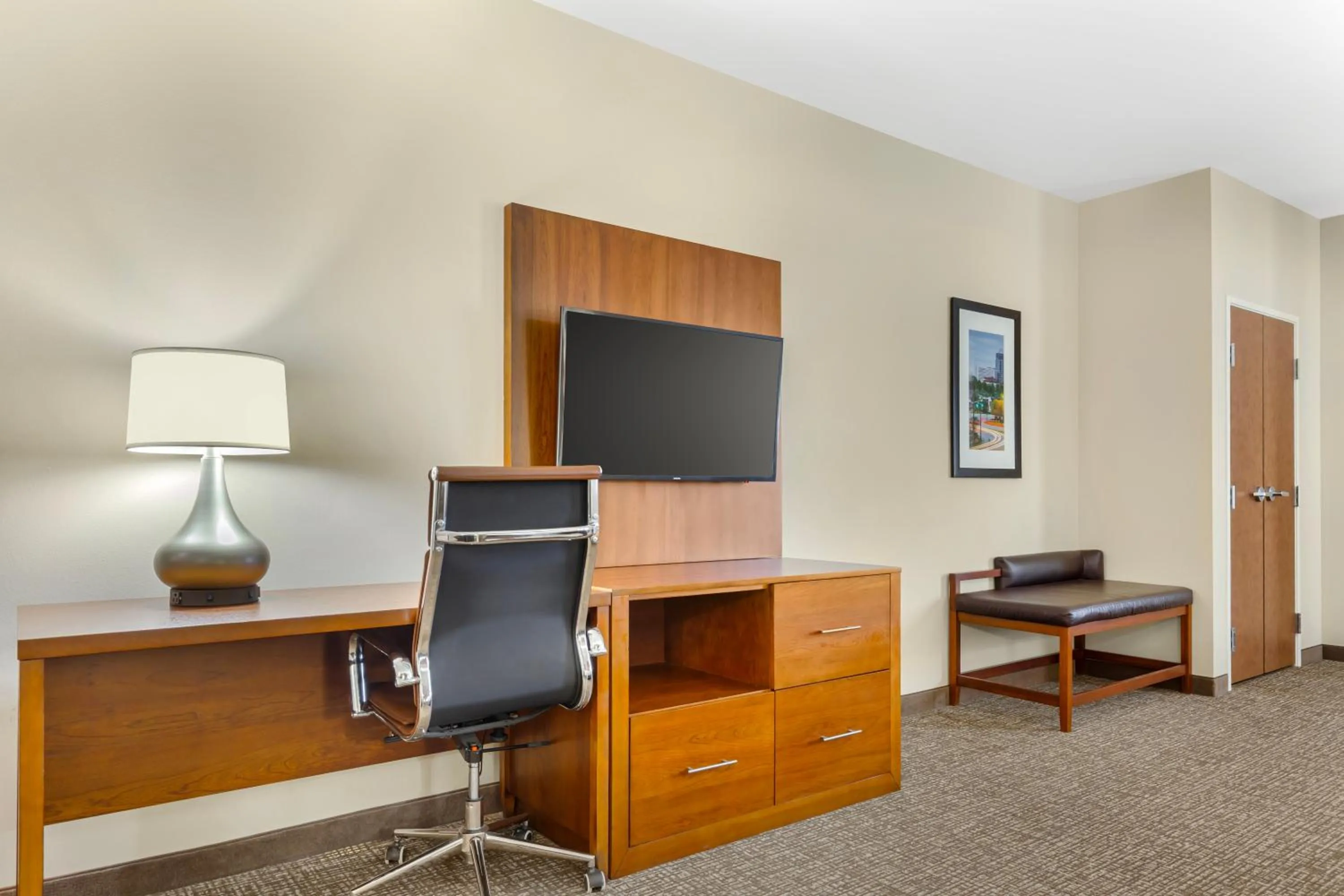 TV and multimedia in Comfort Suites Greensboro-High Point