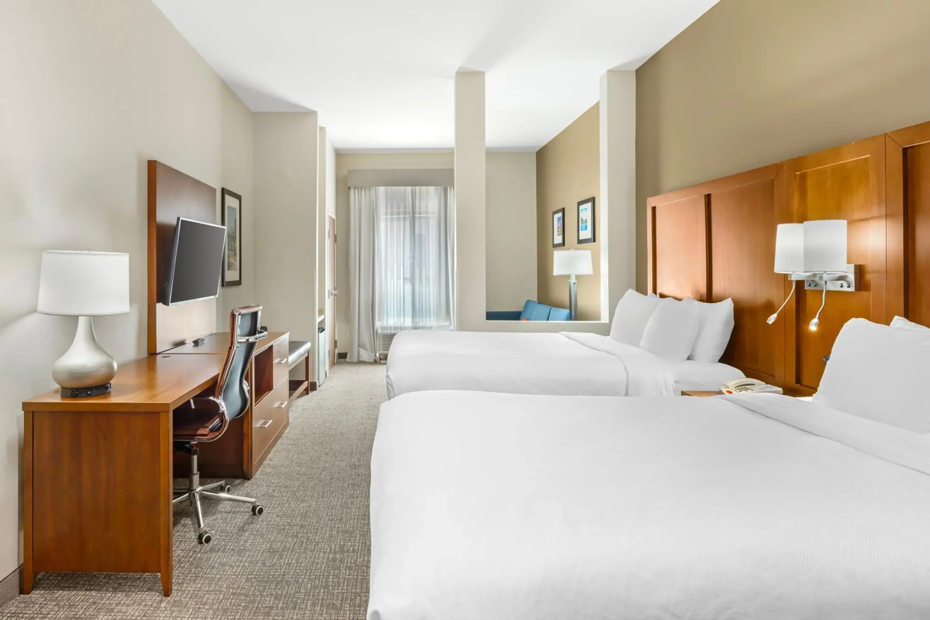 Photo of the whole room, Bed in Comfort Suites Greensboro-High Point Photo of the whole room, Bed in Comfort Suites Greensboro-High Point