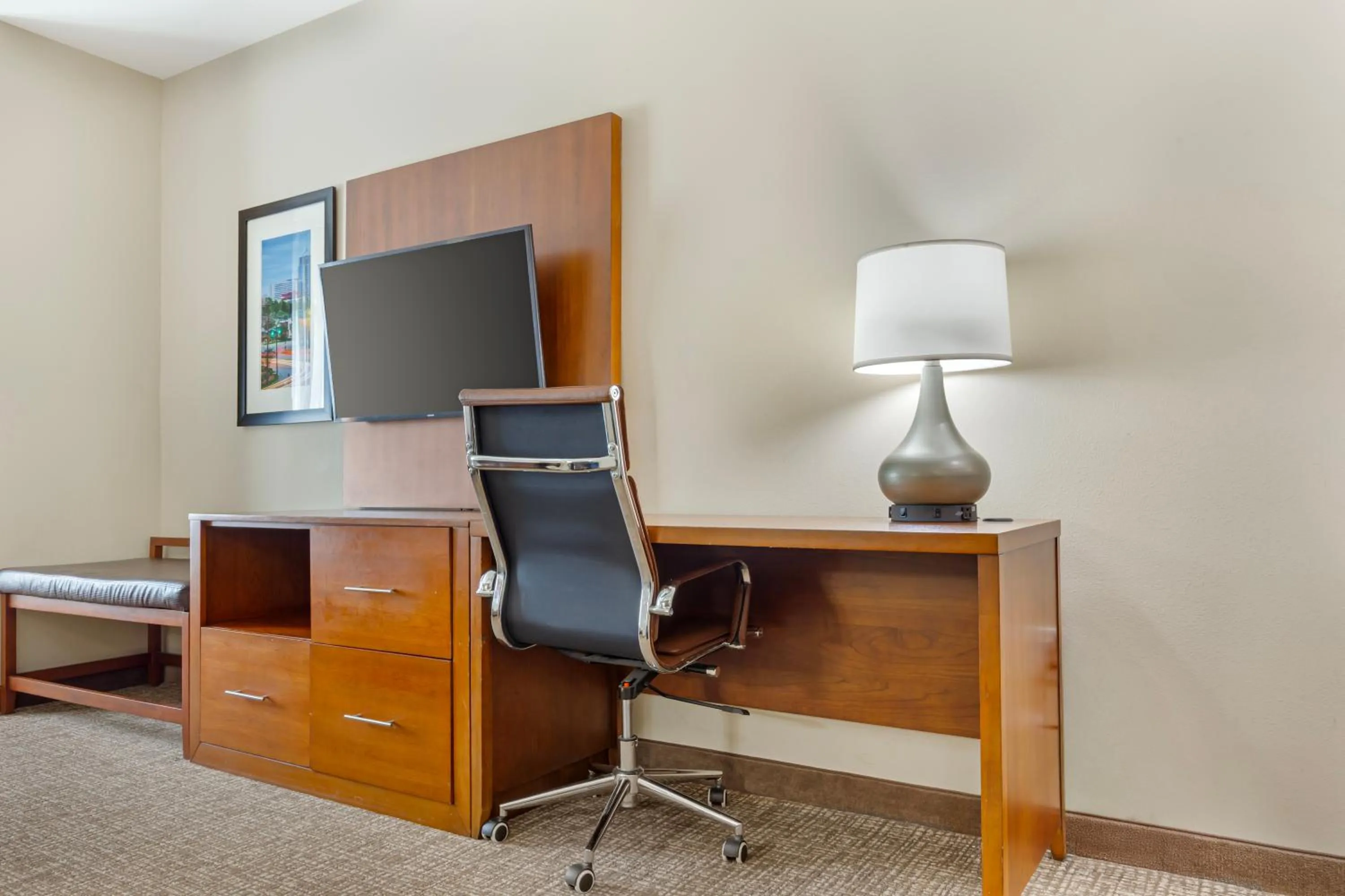 TV and multimedia in Comfort Suites Greensboro-High Point