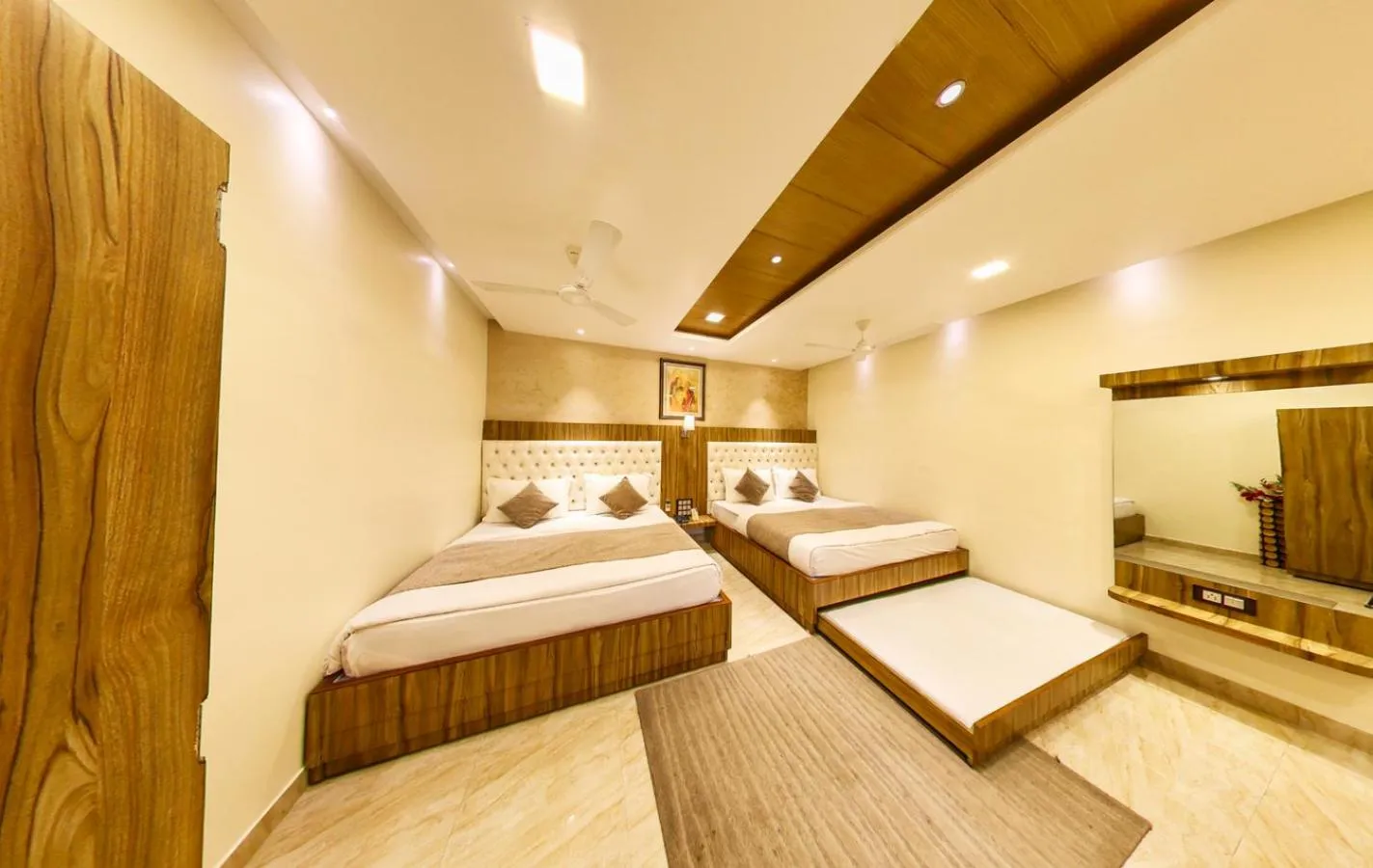 View (from property/room), Bed in Hari Niwas - A Boutique Garden Resort Mount Abu